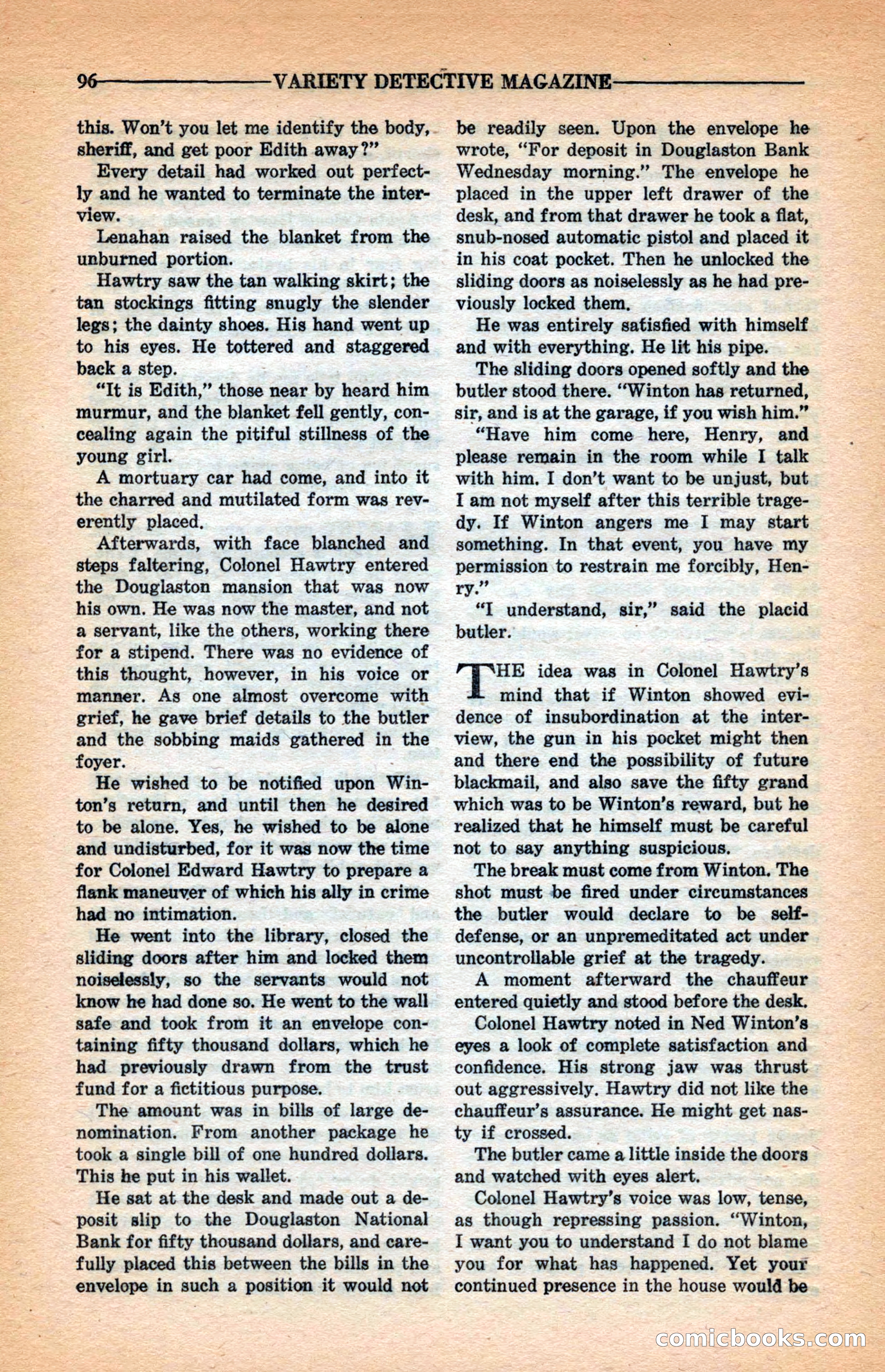 Variety Detective Magazine — page 98 of 116