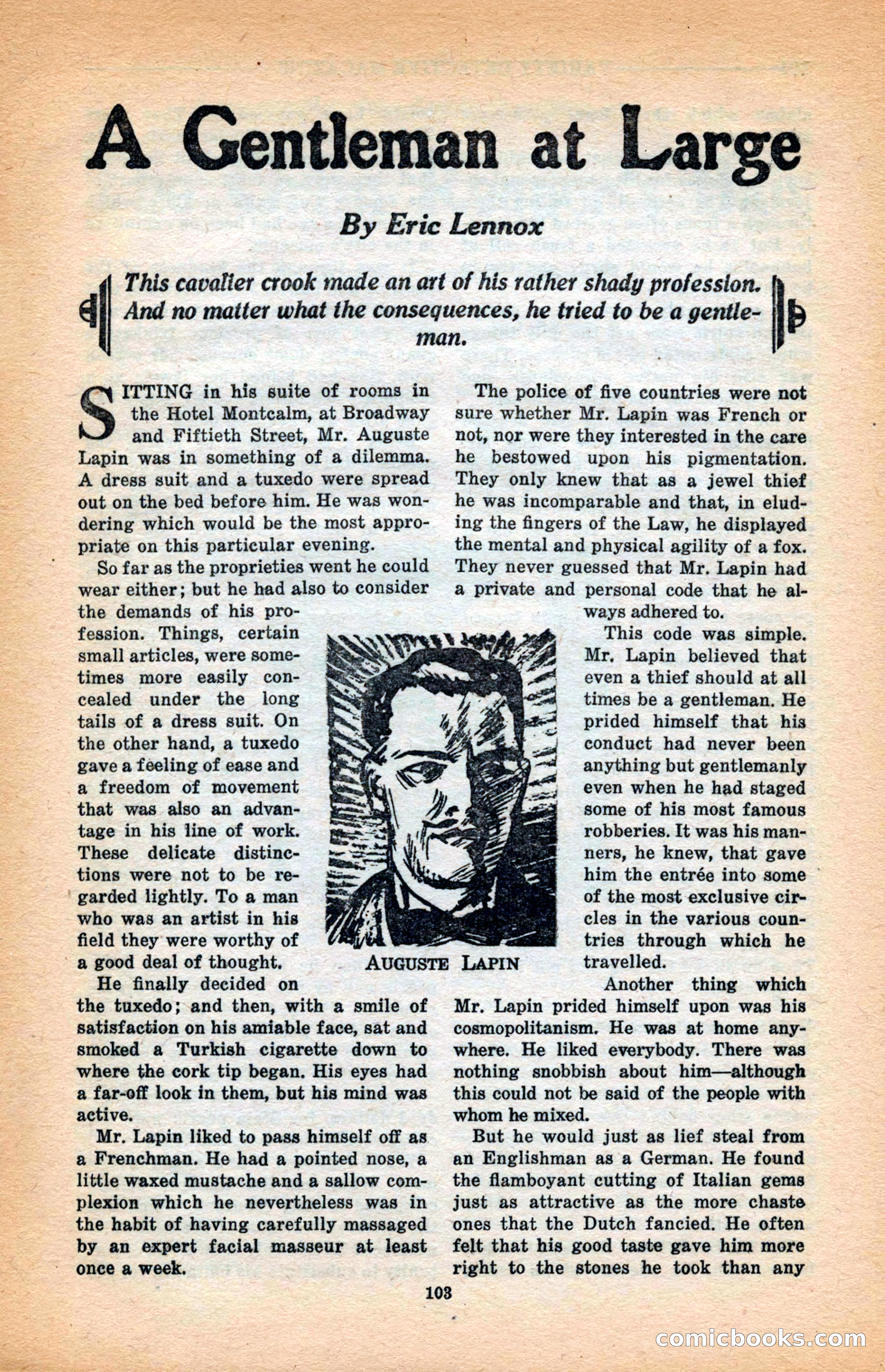 Variety Detective Magazine — page 105 of 116