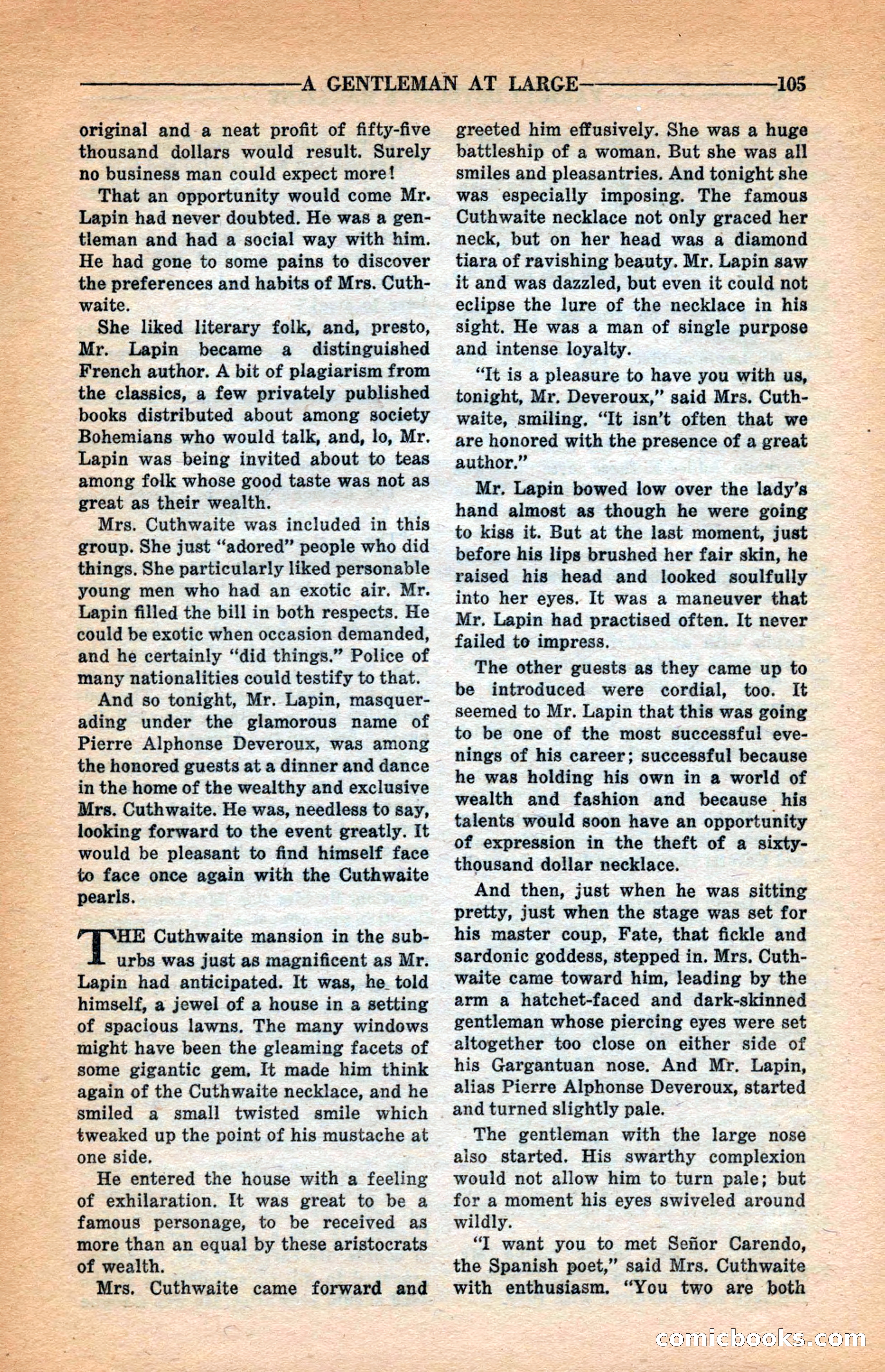 Variety Detective Magazine — page 107 of 116