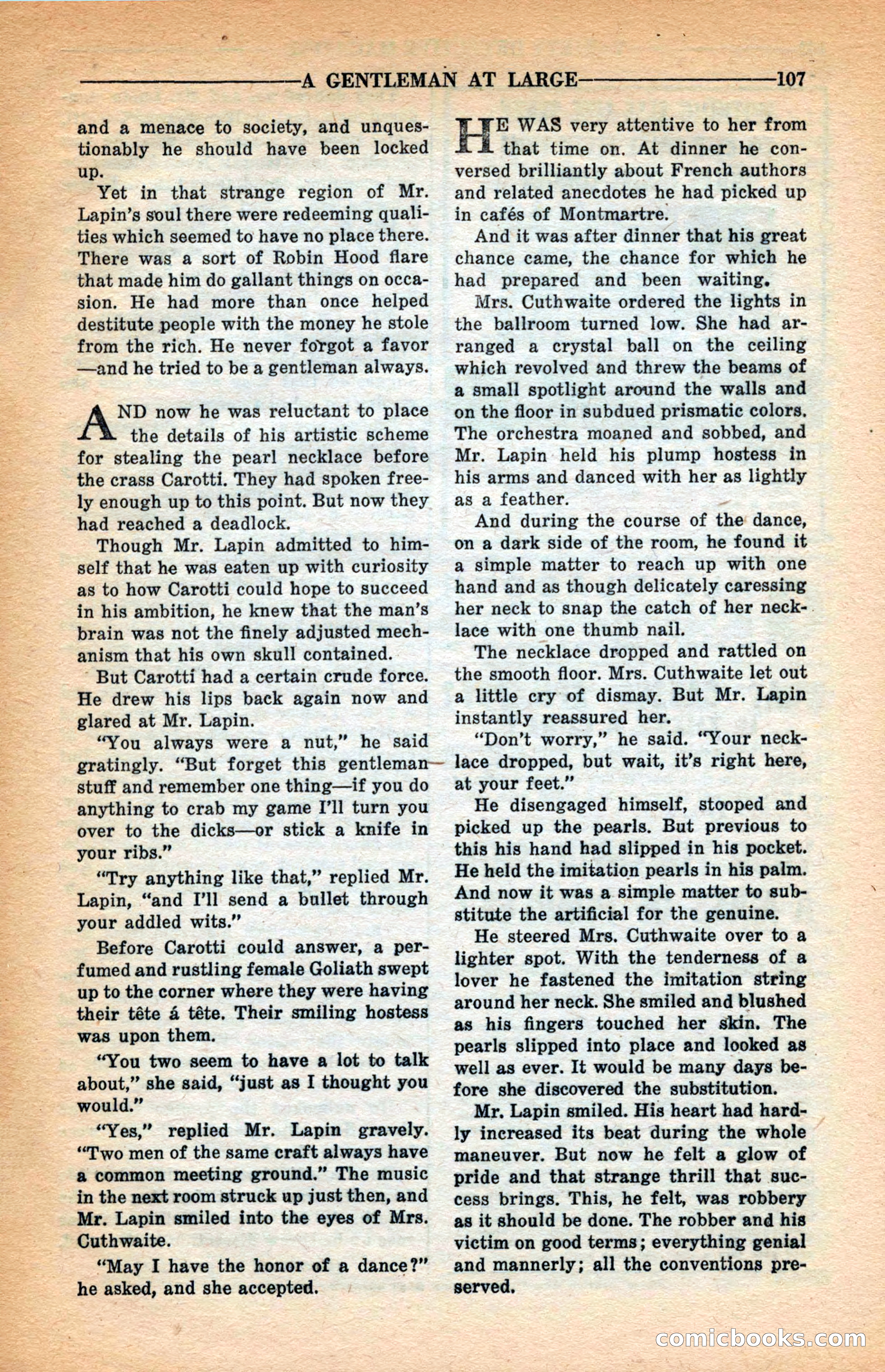 Variety Detective Magazine — page 109 of 116
