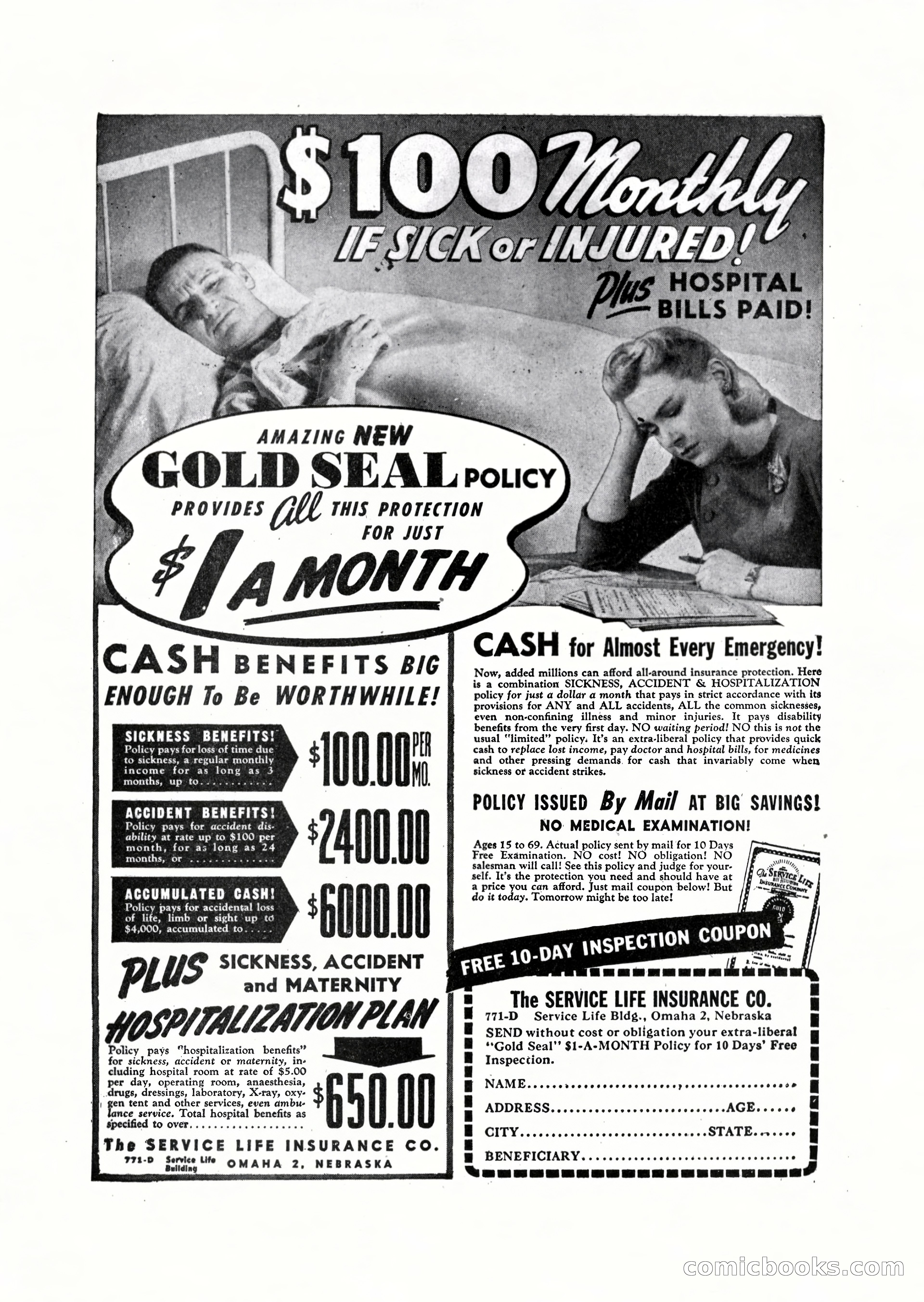Variety Love Stories, October 1946 — page 2 of 84