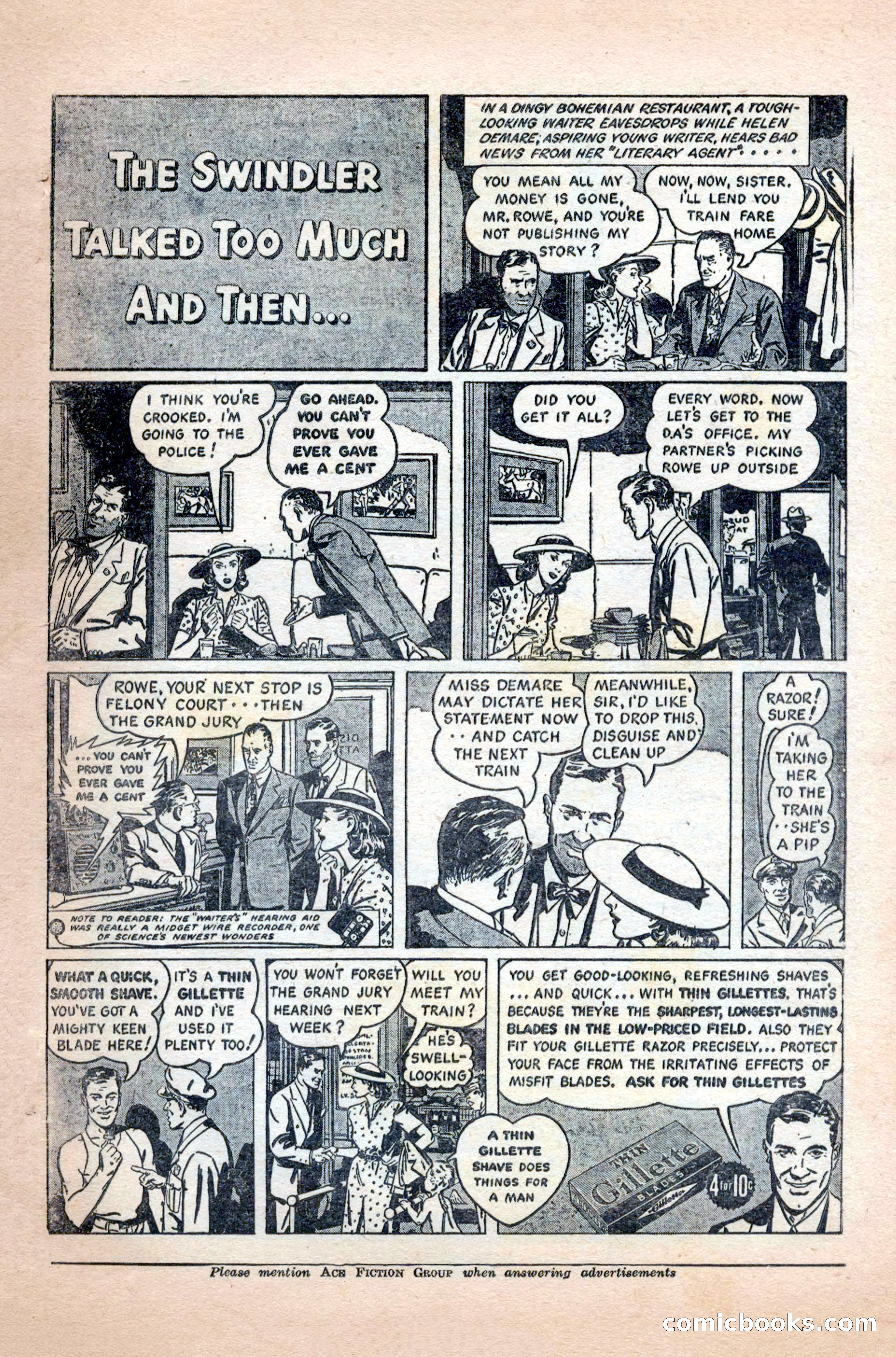 Variety Love Stories, October 1946 — page 3 of 84