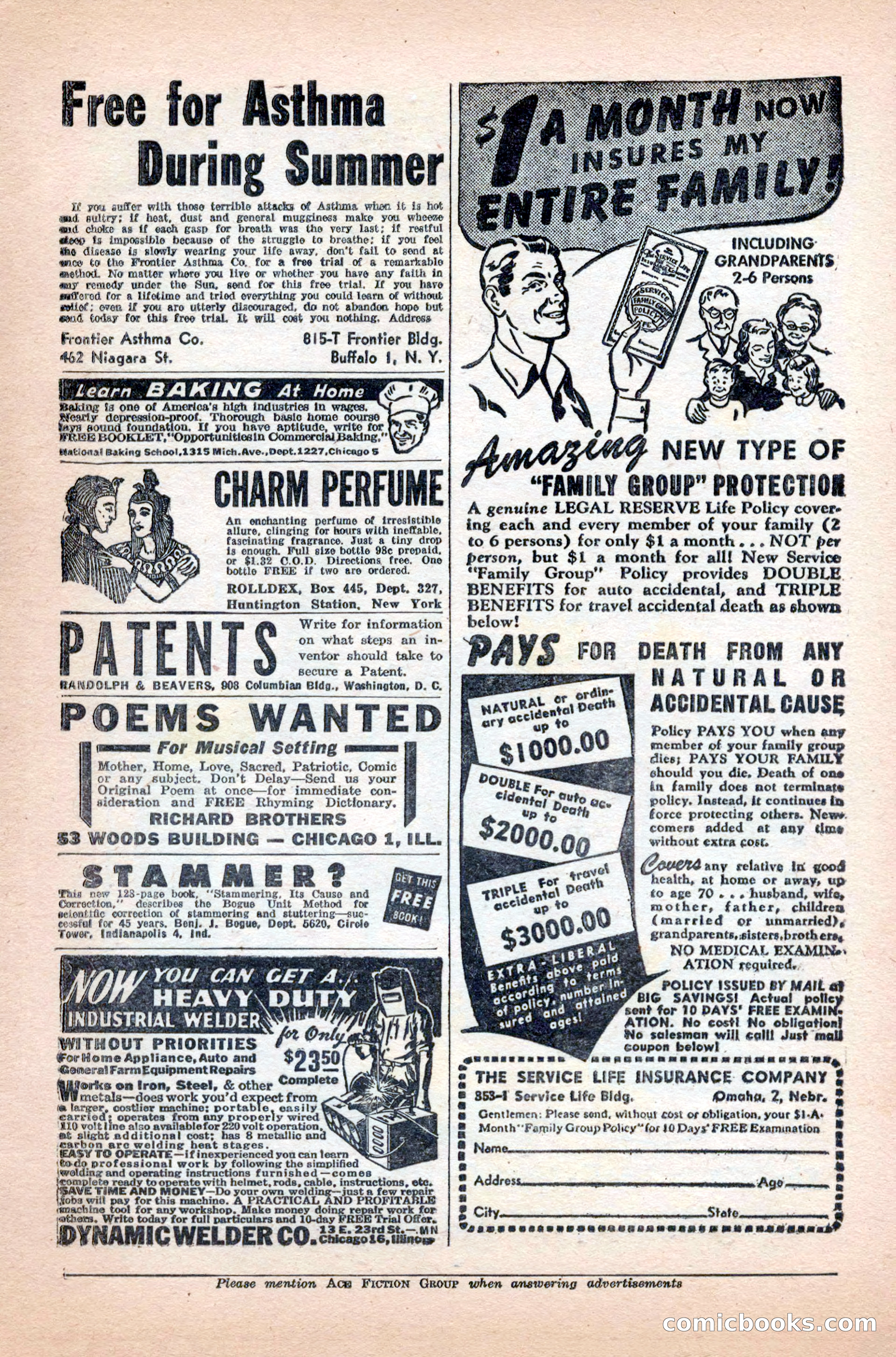 Variety Love Stories, October 1946 — page 5 of 84