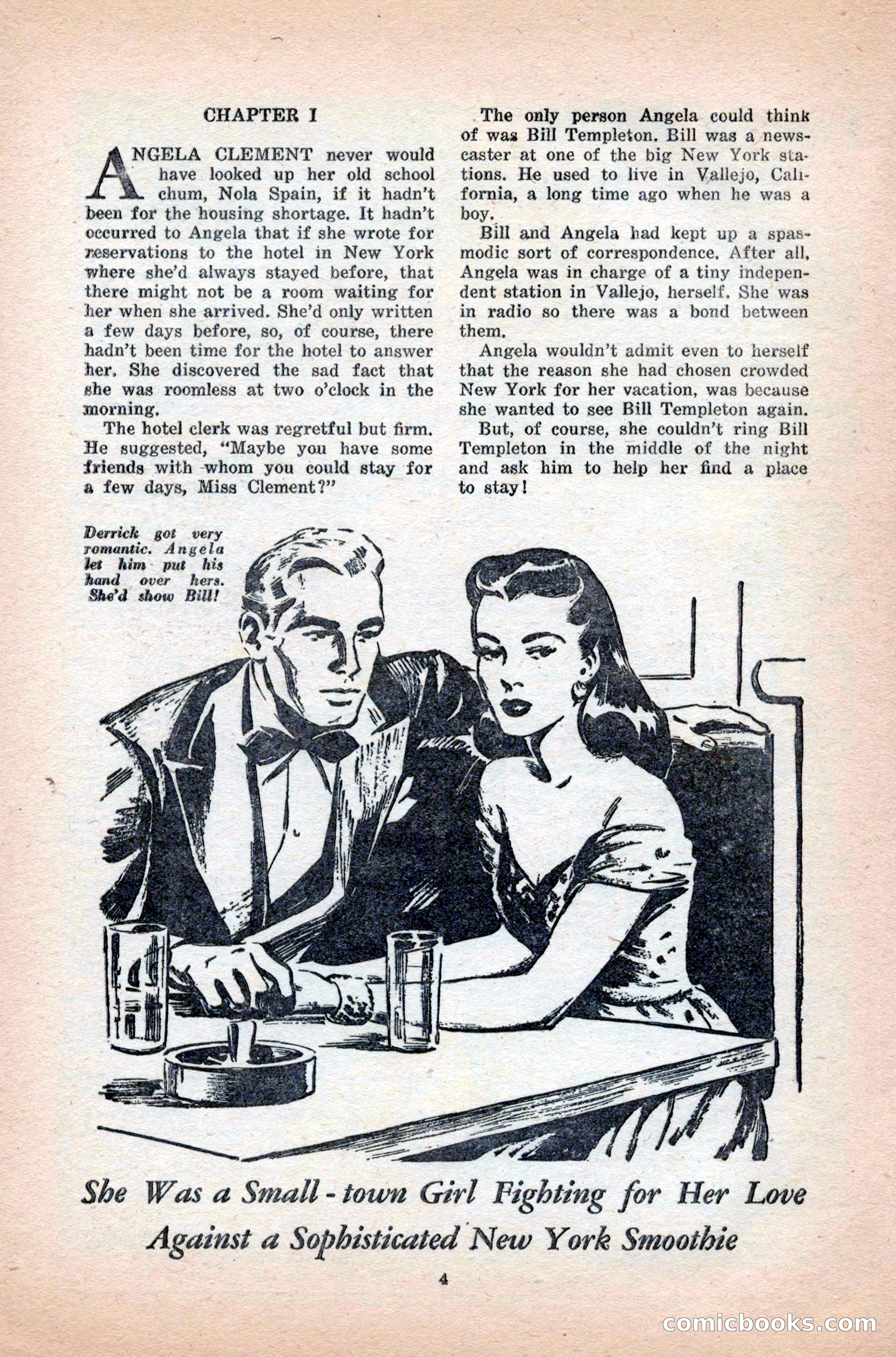 Variety Love Stories, October 1946 — page 6 of 84