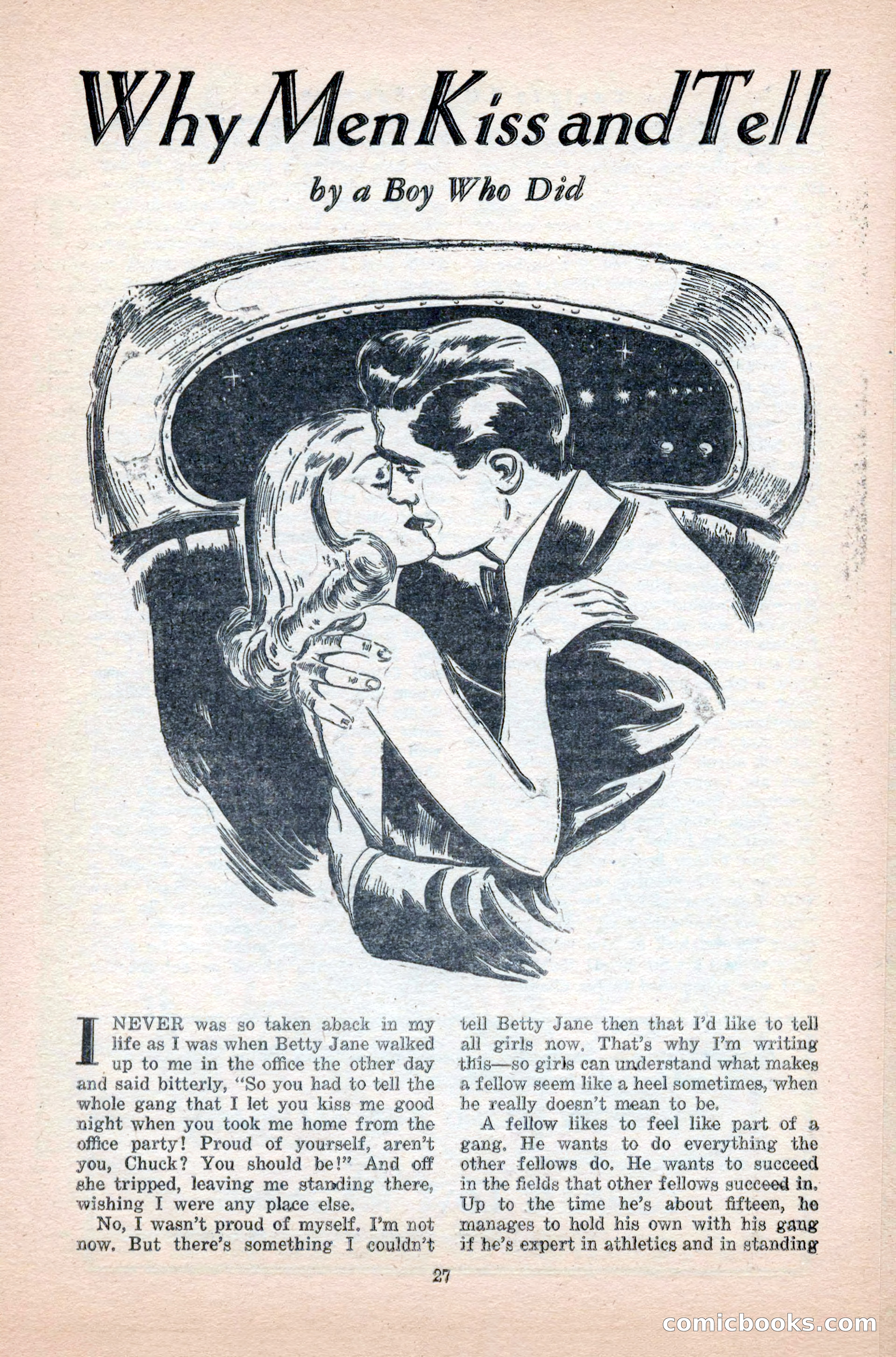 Variety Love Stories, October 1946 — page 29 of 84