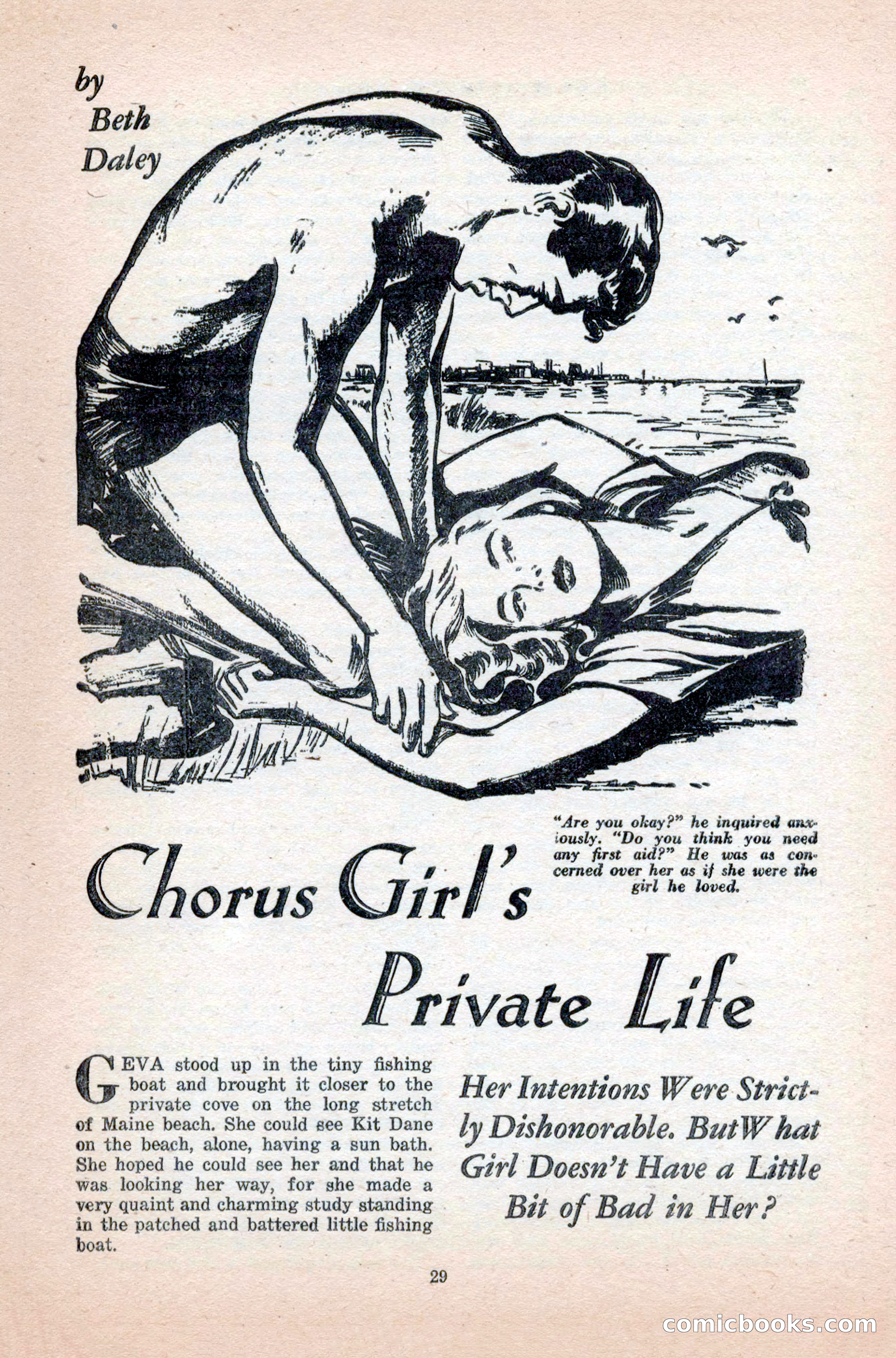 Variety Love Stories, October 1946 — page 31 of 84
