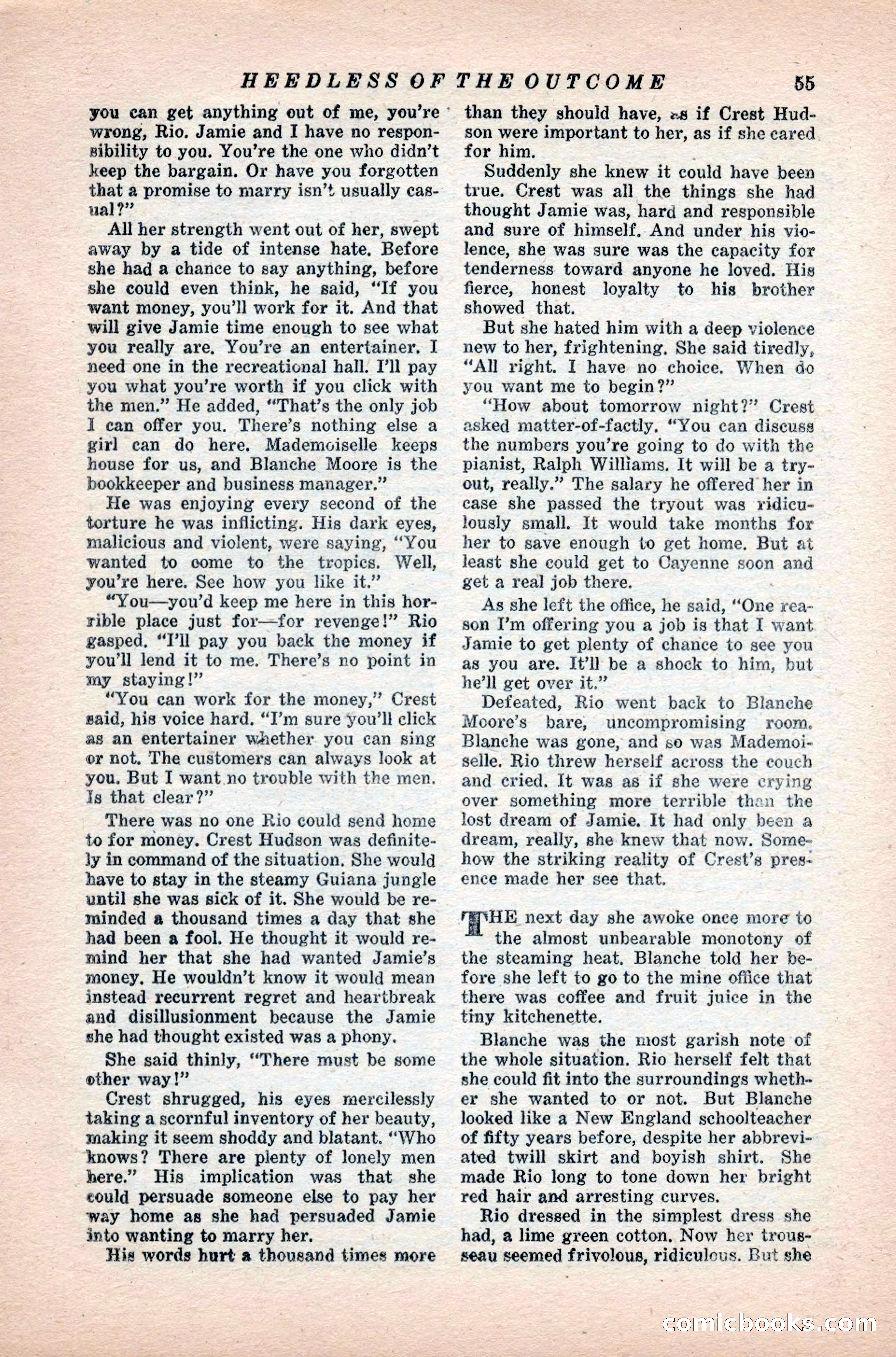 Variety Love Stories, October 1946 — page 57 of 84
