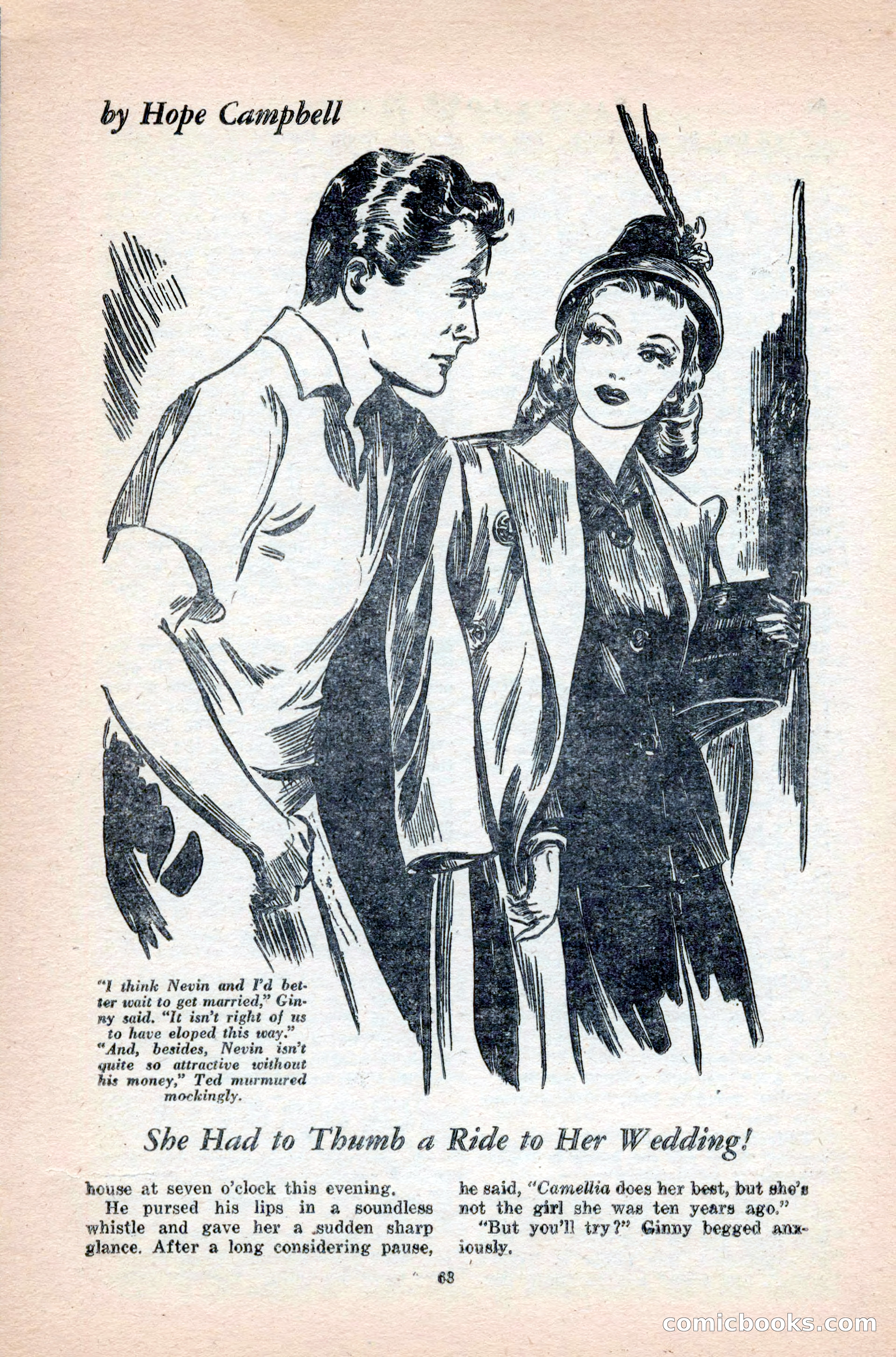 Variety Love Stories, October 1946 — page 65 of 84