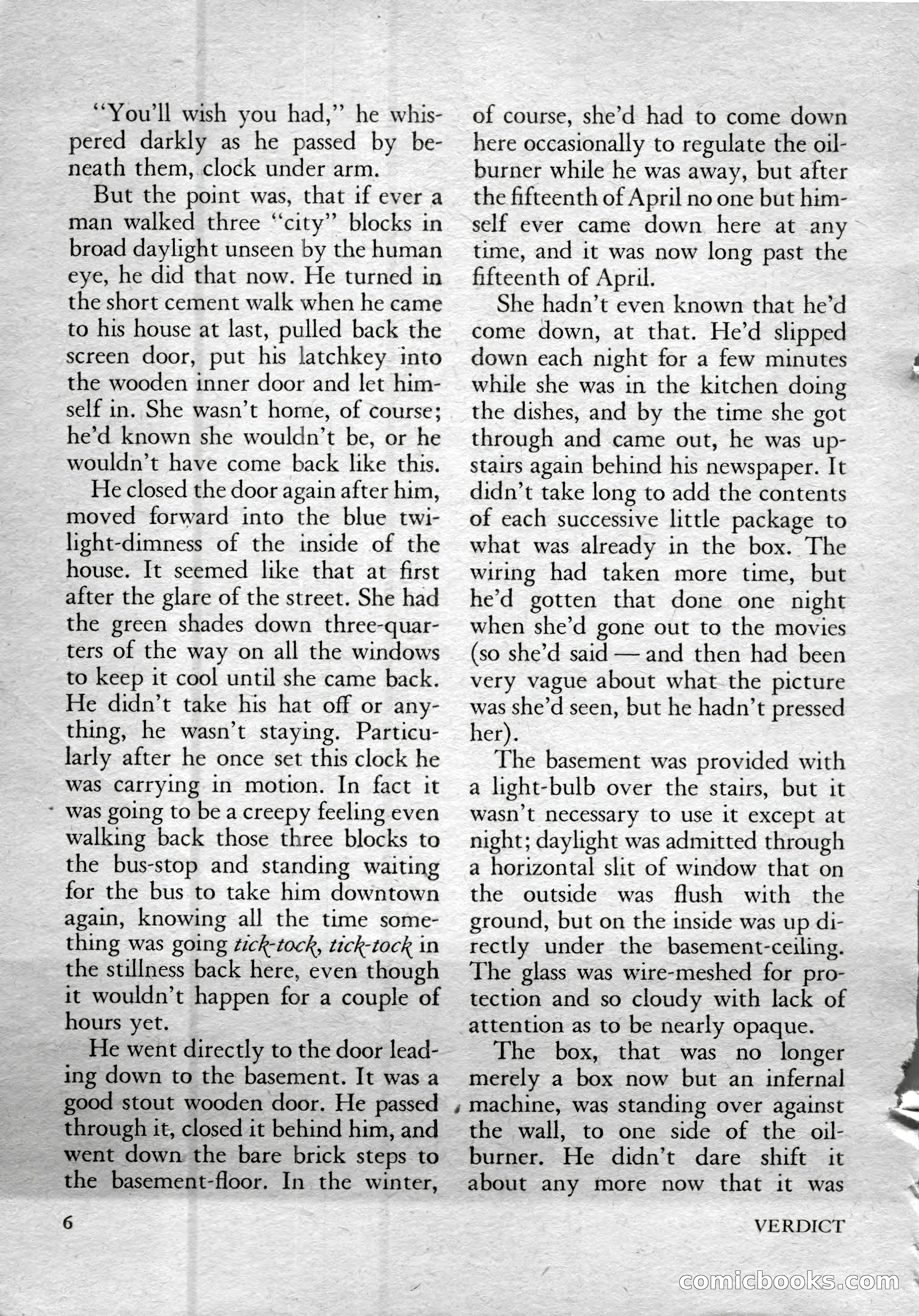 Verdict, Vol. 1, No. 4 — page 8 of 148