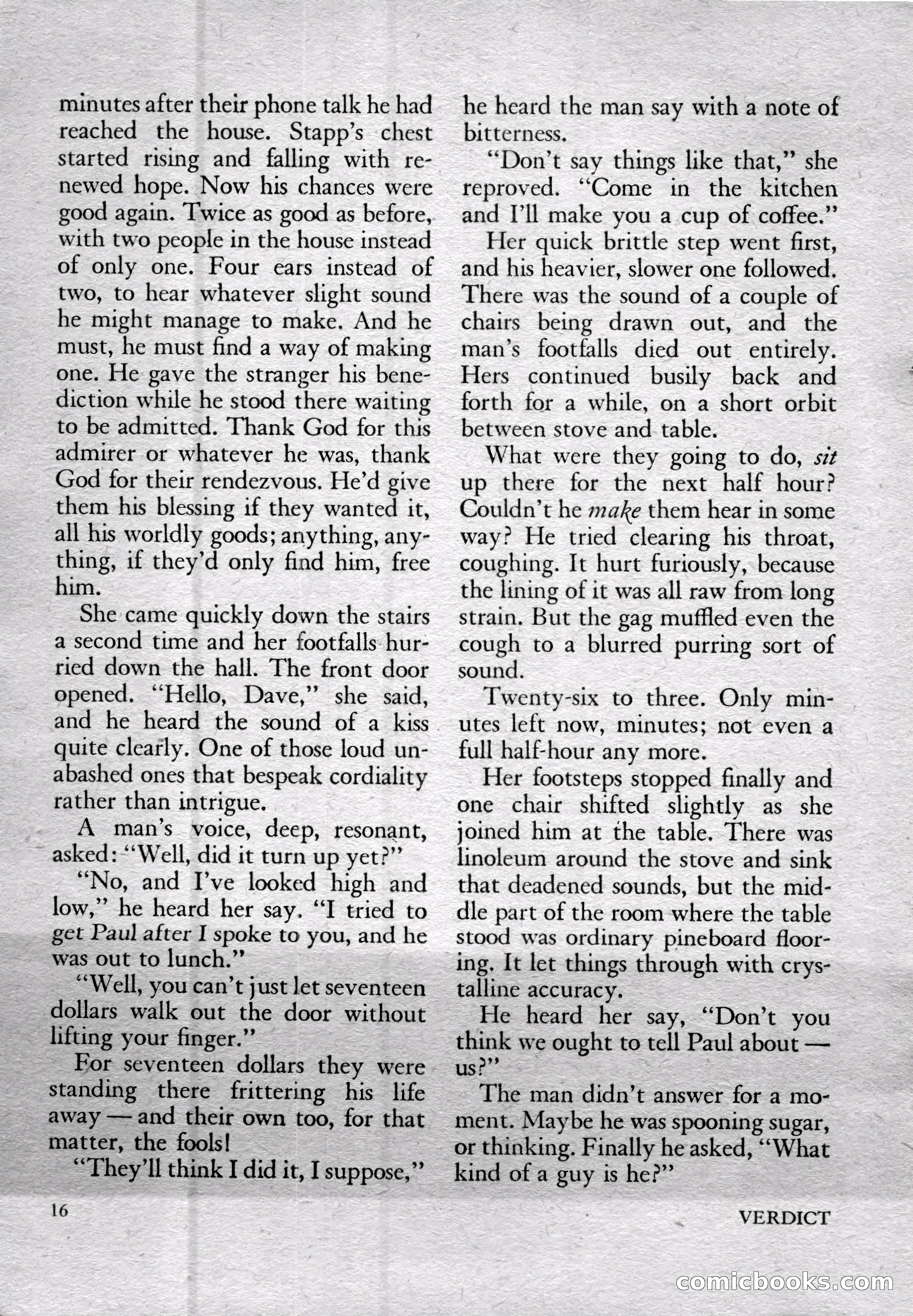 Verdict, Vol. 1, No. 4 — page 18 of 148