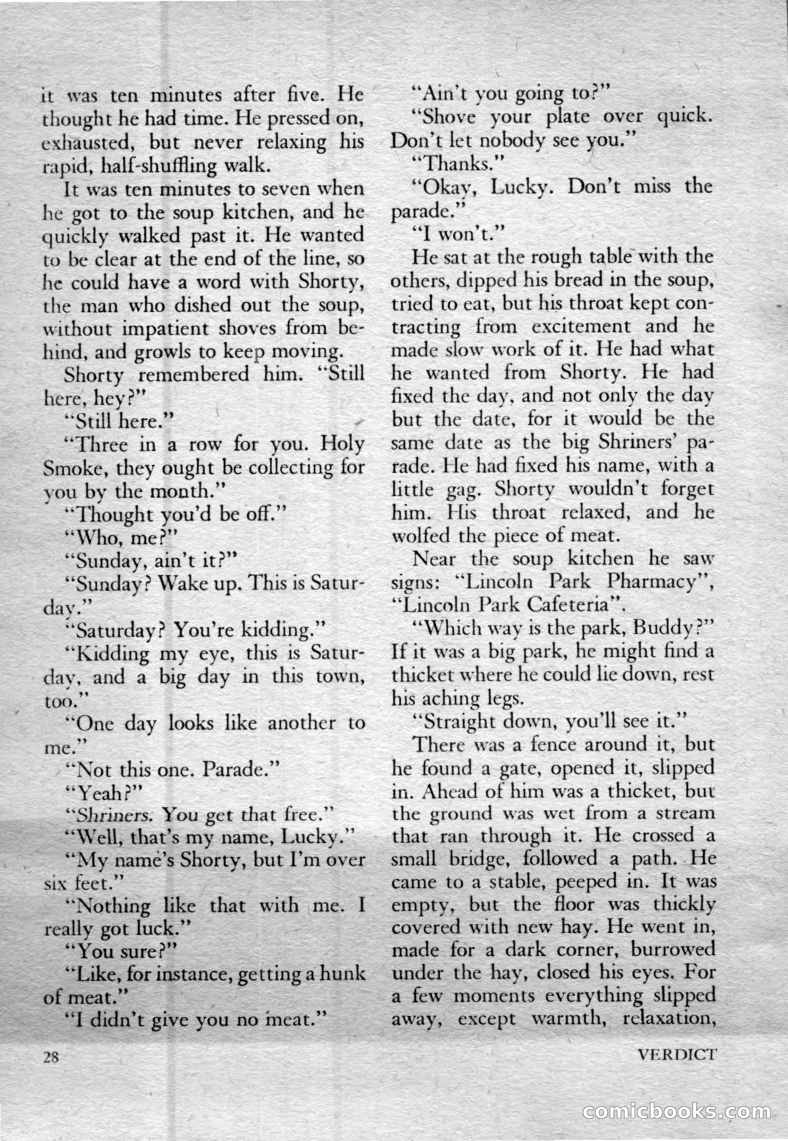 Verdict, Vol. 1, No. 4 — page 30 of 148