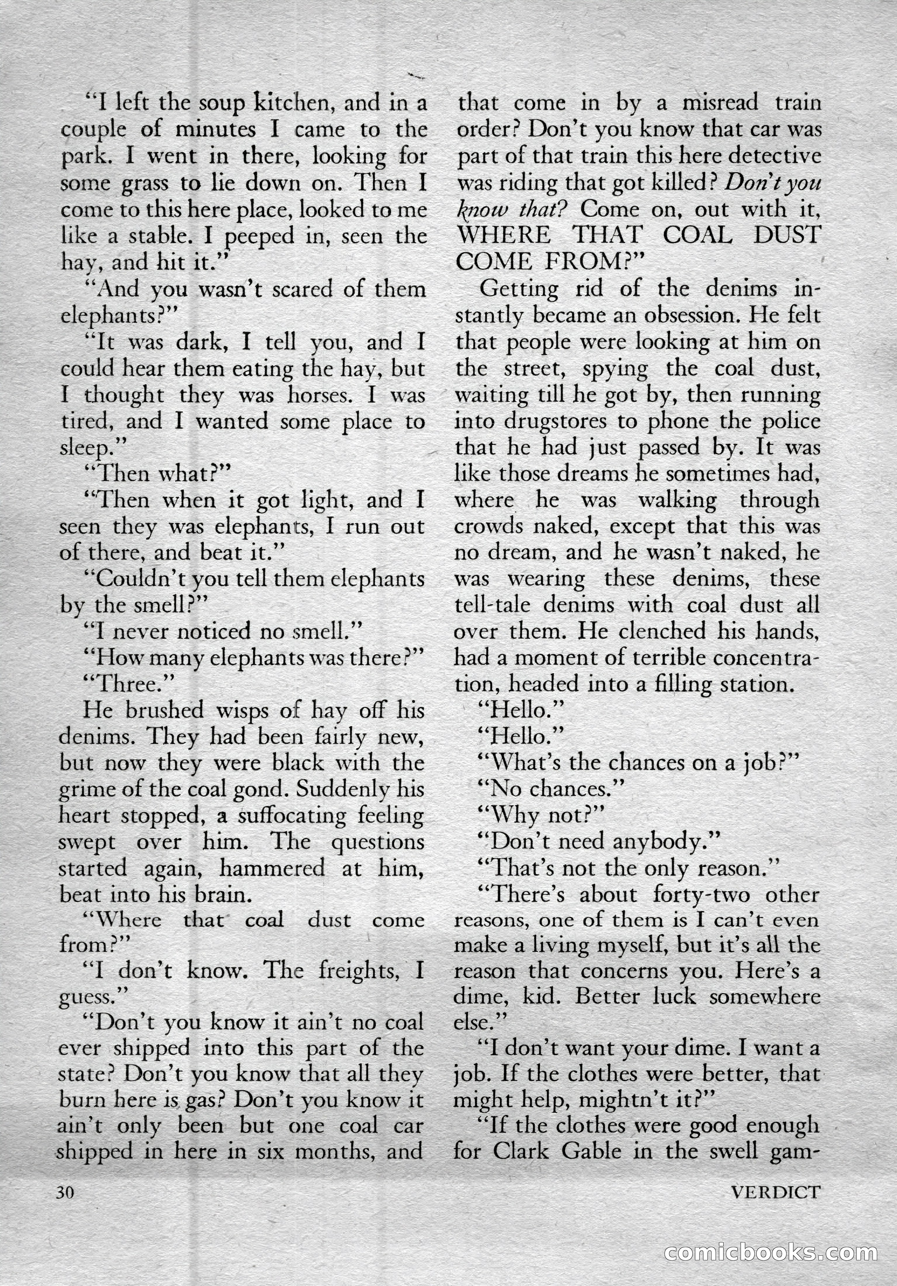 Verdict, Vol. 1, No. 4 — page 32 of 148