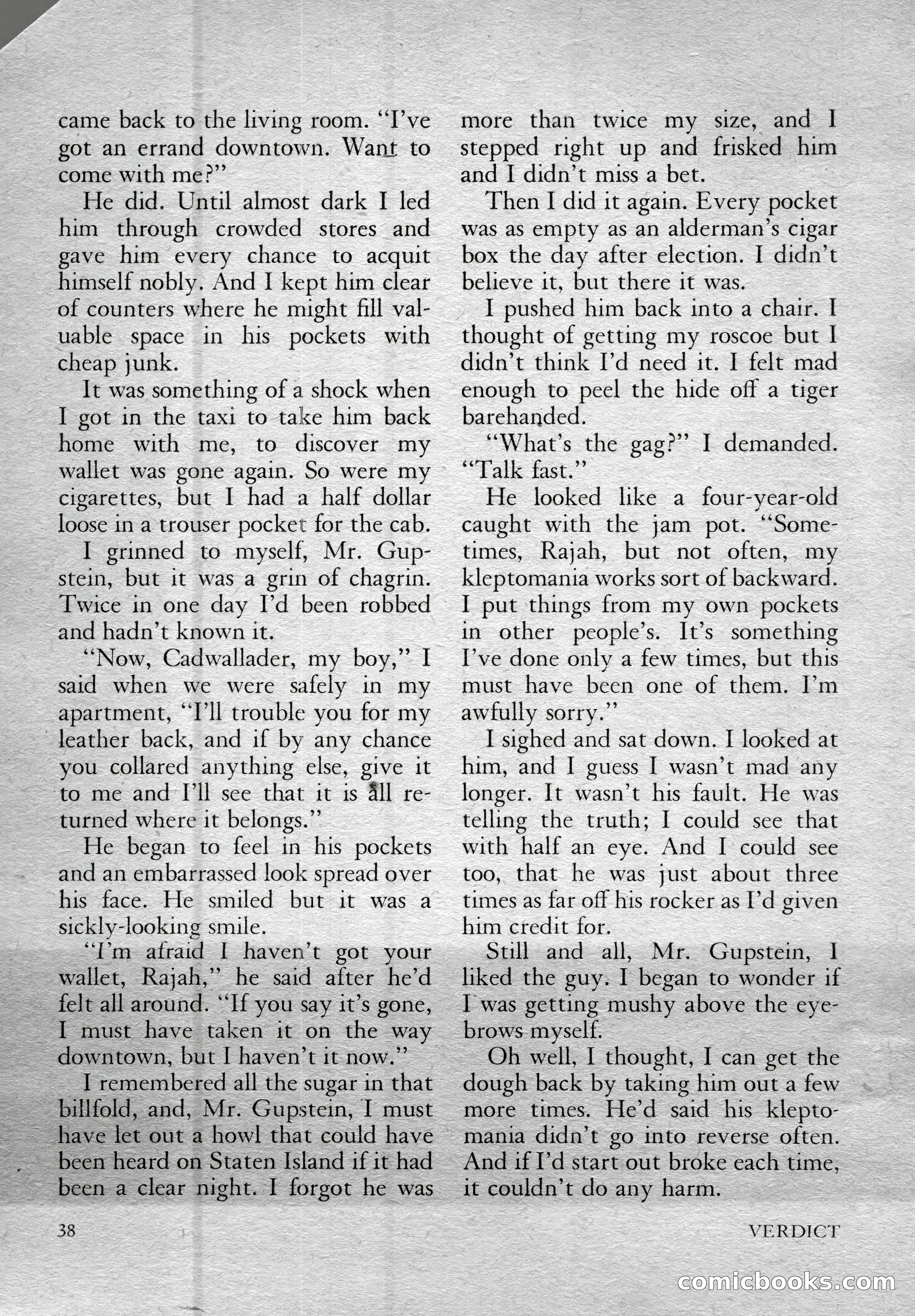 Verdict, Vol. 1, No. 4 — page 40 of 148