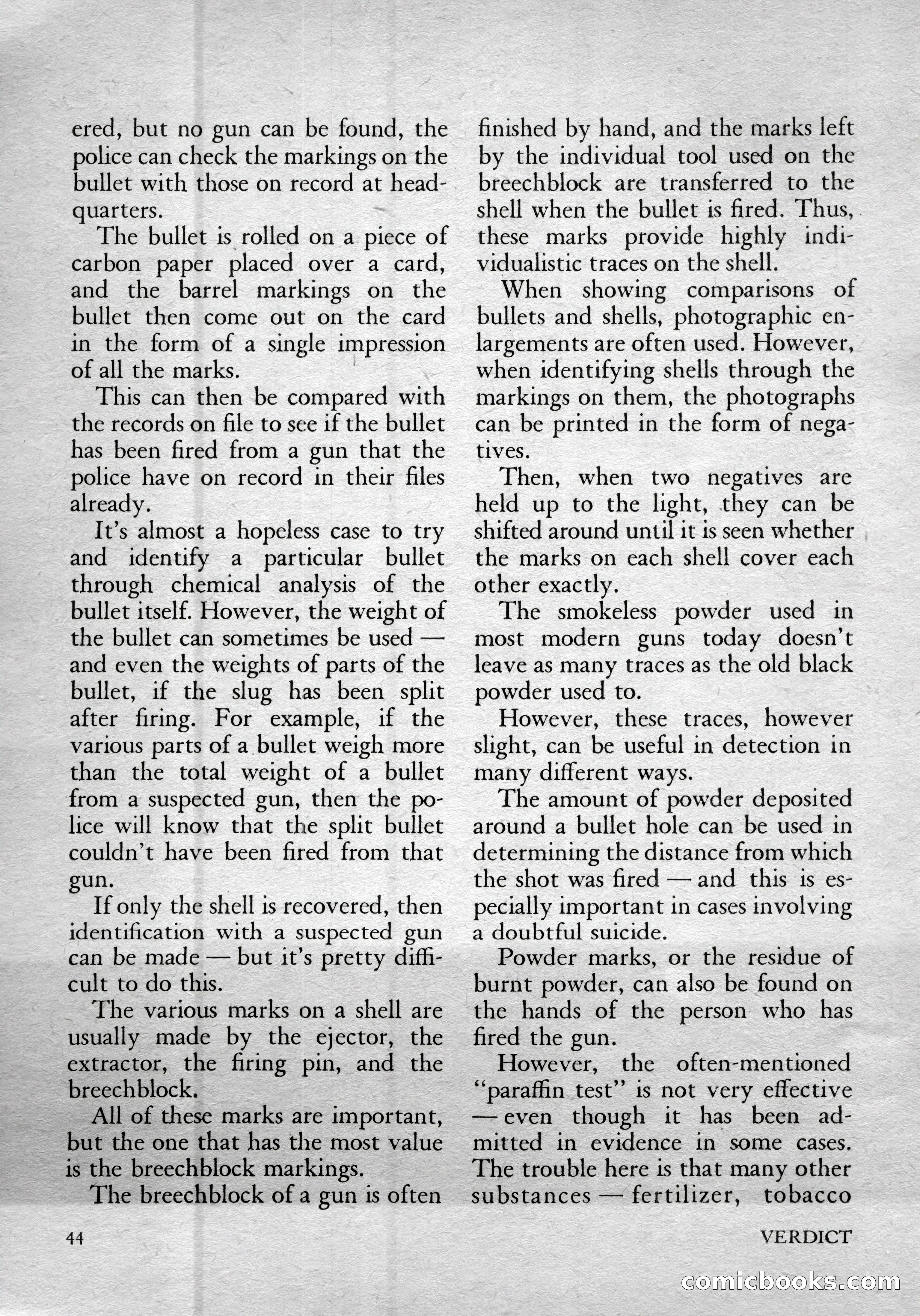 Verdict, Vol. 1, No. 4 — page 46 of 148