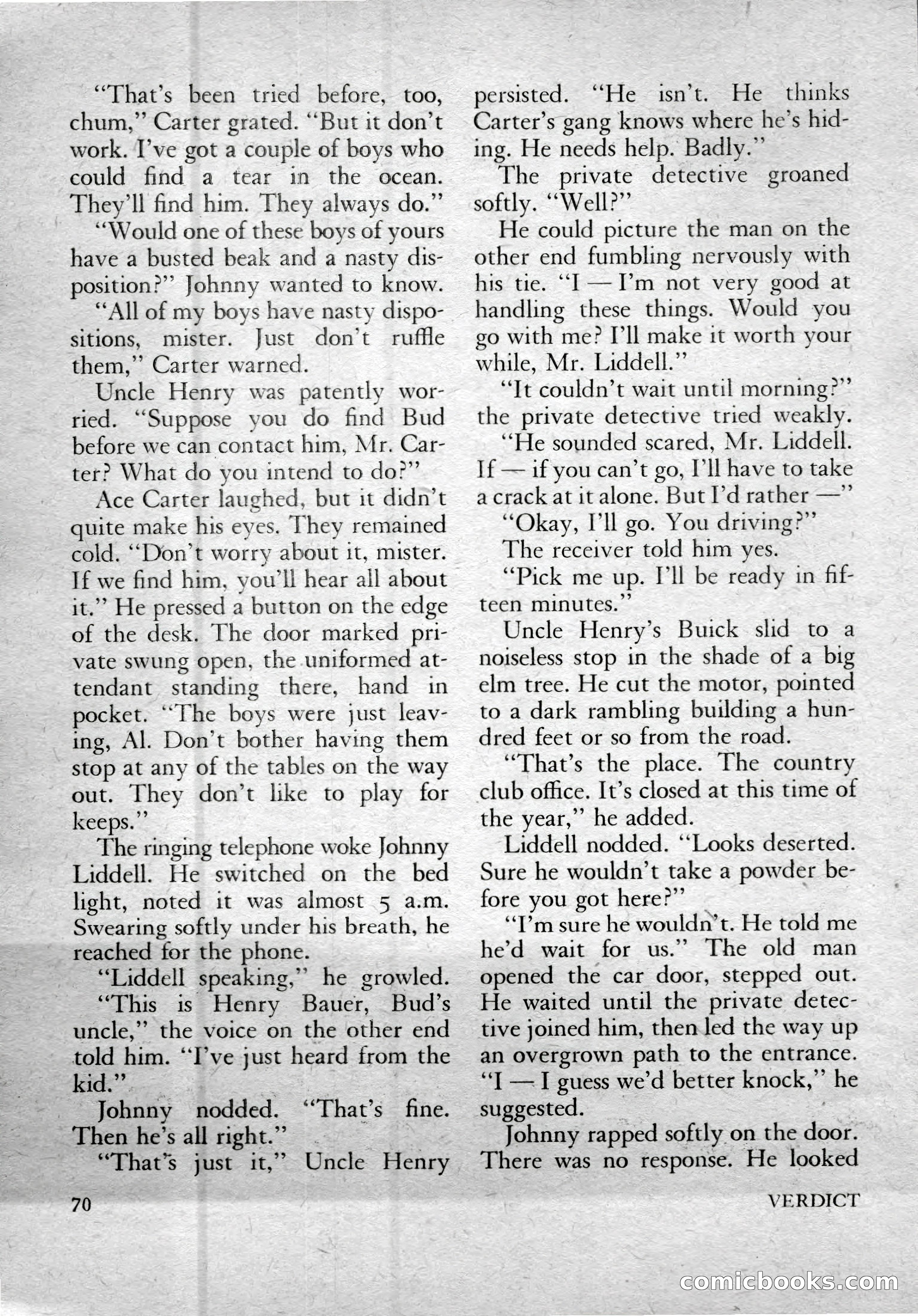 Verdict, Vol. 1, No. 4 — page 72 of 148