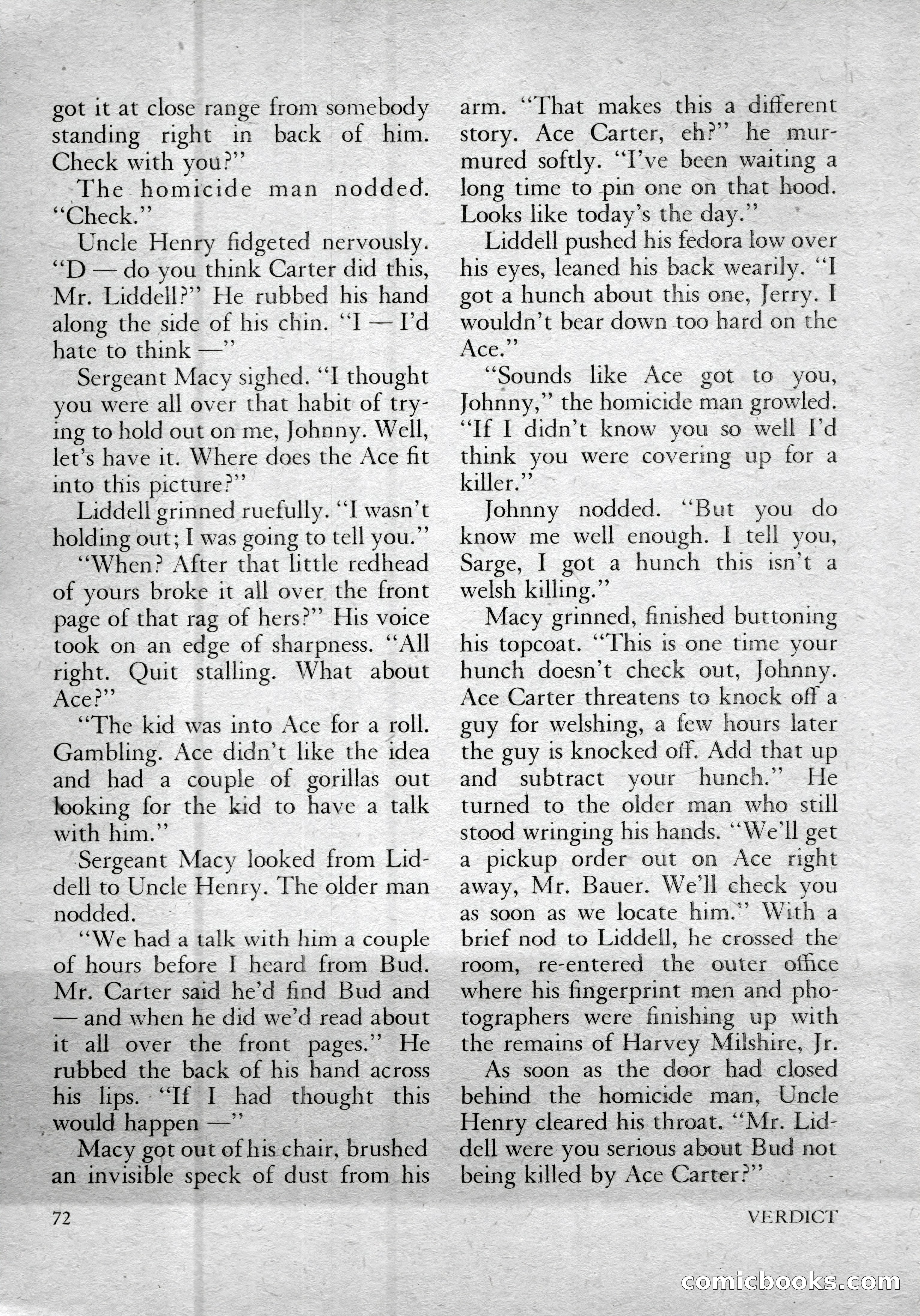 Verdict, Vol. 1, No. 4 — page 74 of 148
