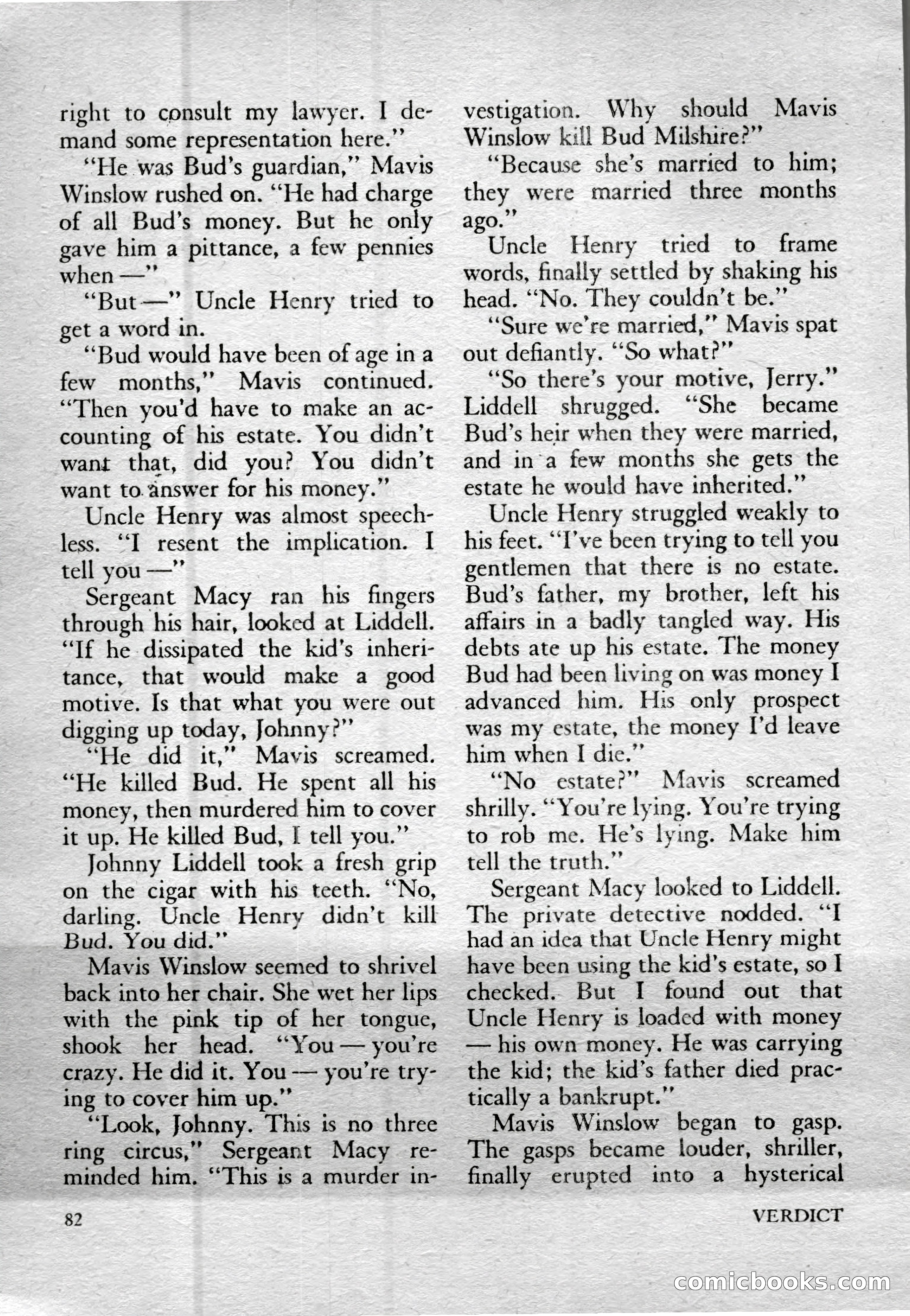 Verdict, Vol. 1, No. 4 — page 84 of 148