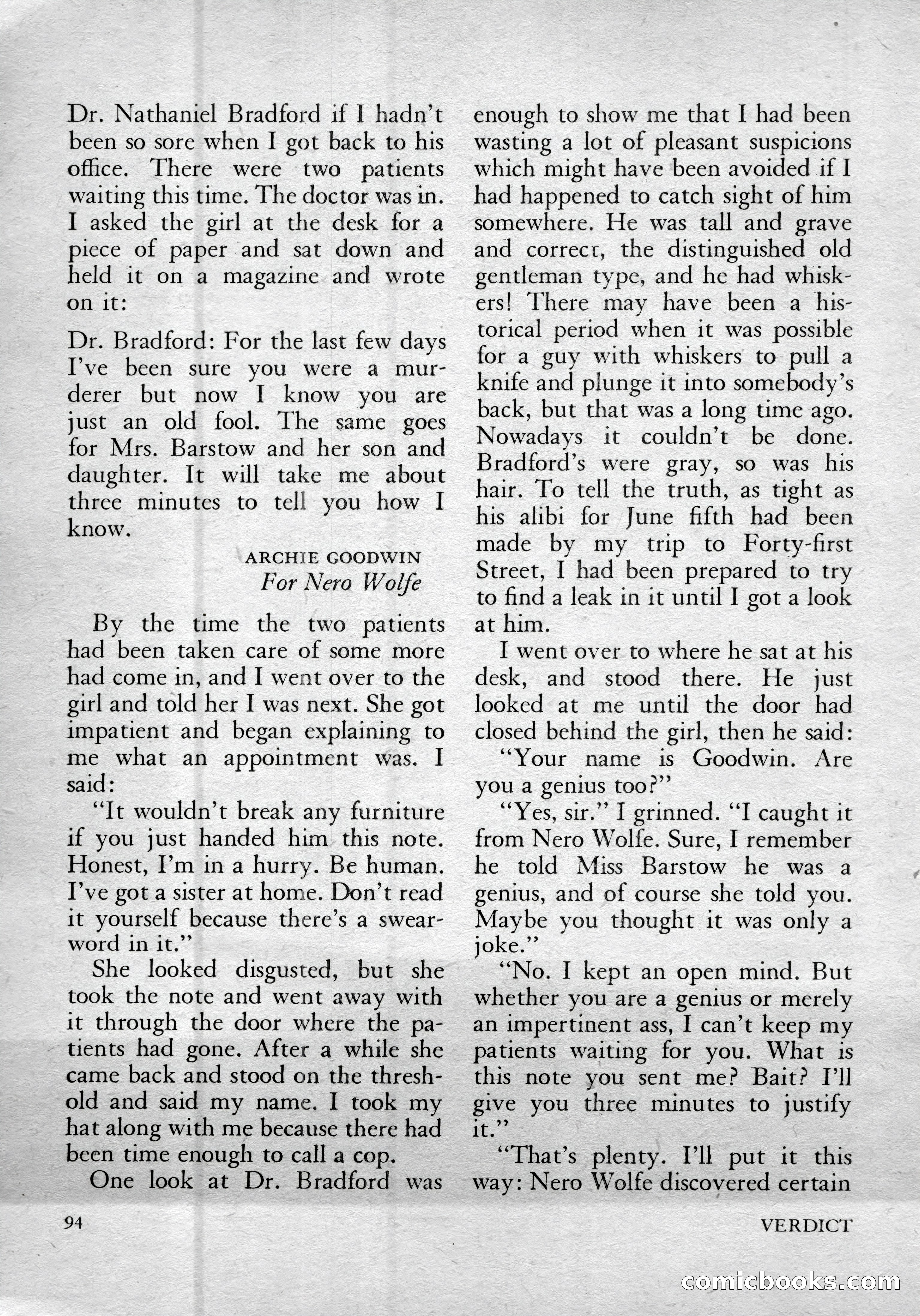 Verdict, Vol. 1, No. 4 — page 96 of 148