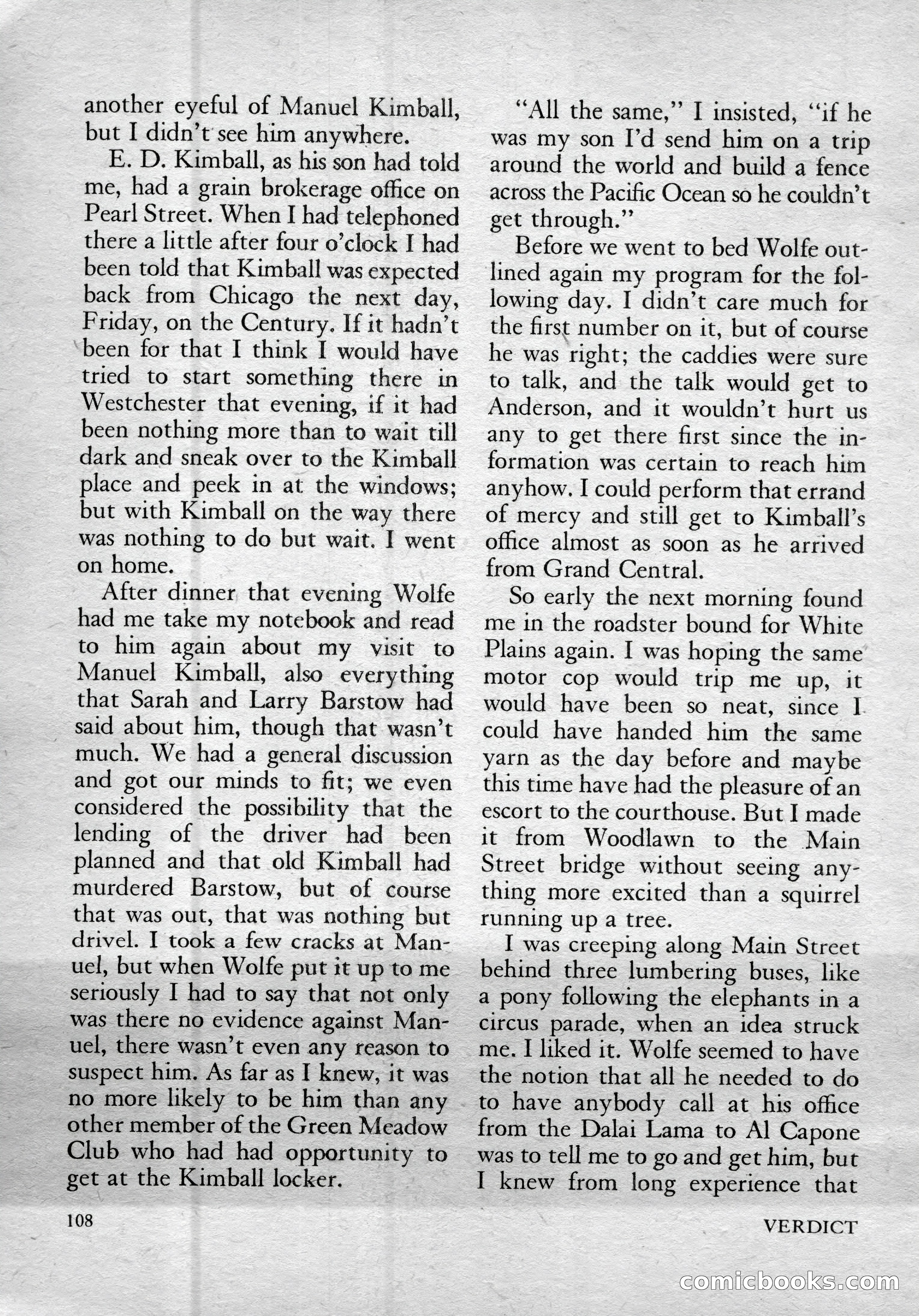Verdict, Vol. 1, No. 4 — page 110 of 148