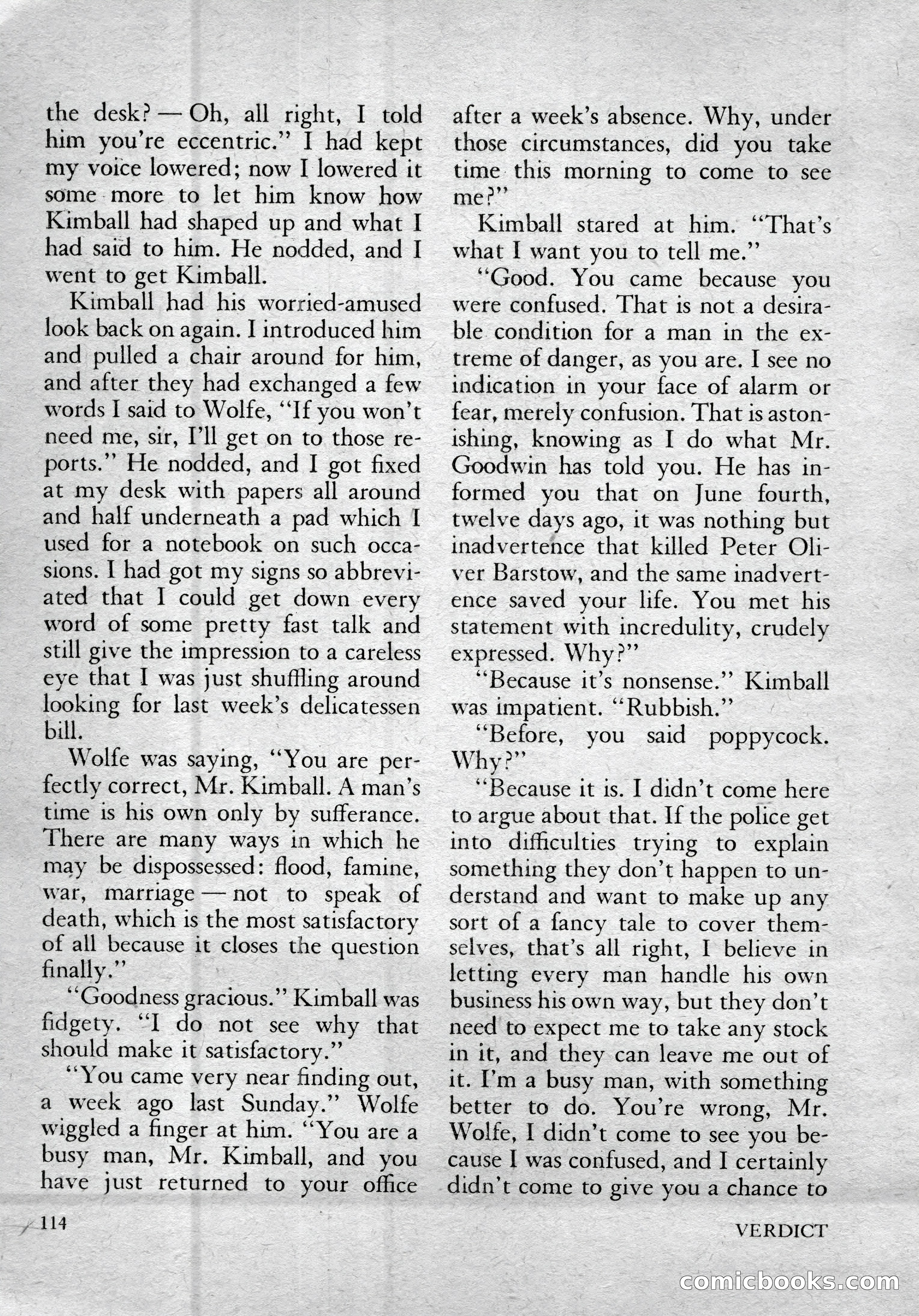 Verdict, Vol. 1, No. 4 — page 116 of 148