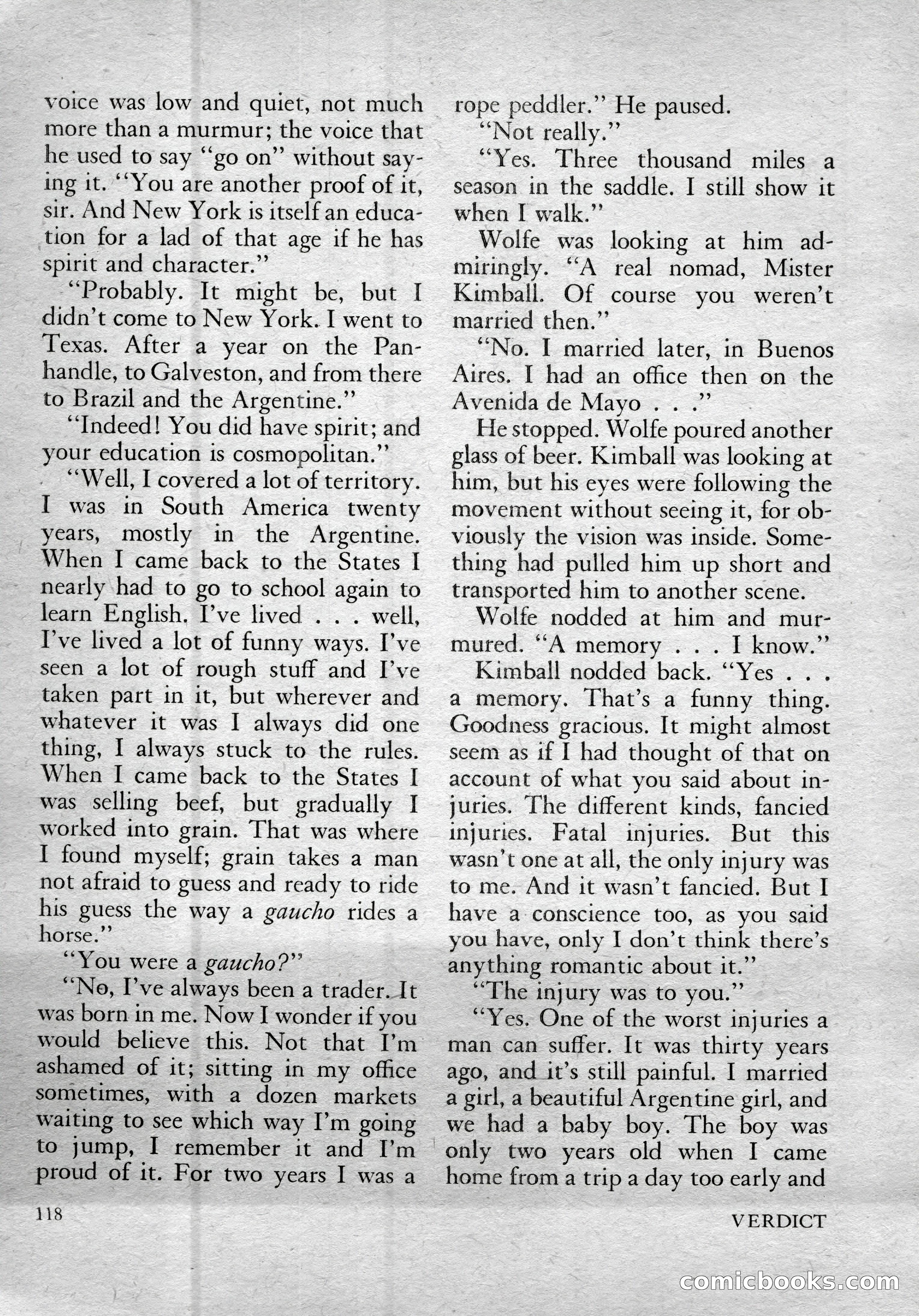 Verdict, Vol. 1, No. 4 — page 120 of 148
