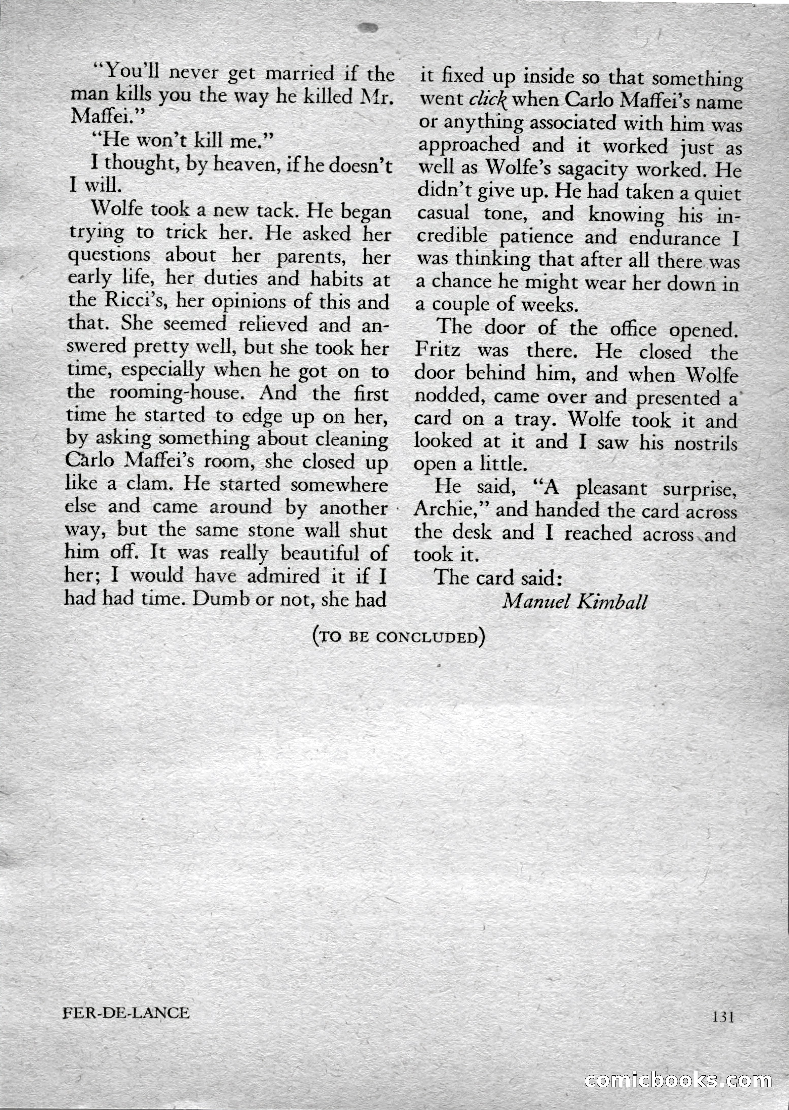 Verdict, Vol. 1, No. 4 — page 133 of 148