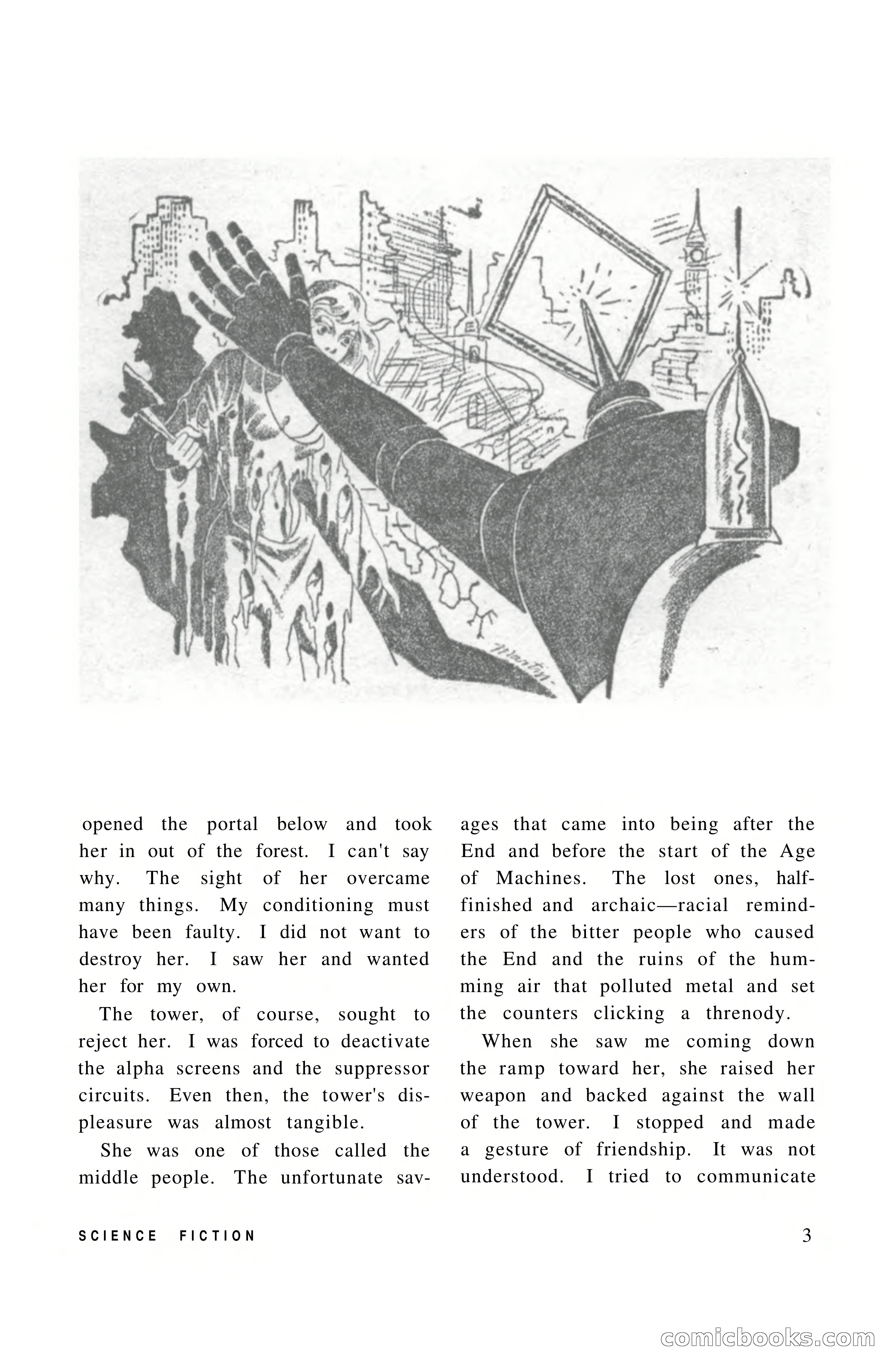 Vortex Science Fiction, Vol. 1, No. 1 — page 5 of 164