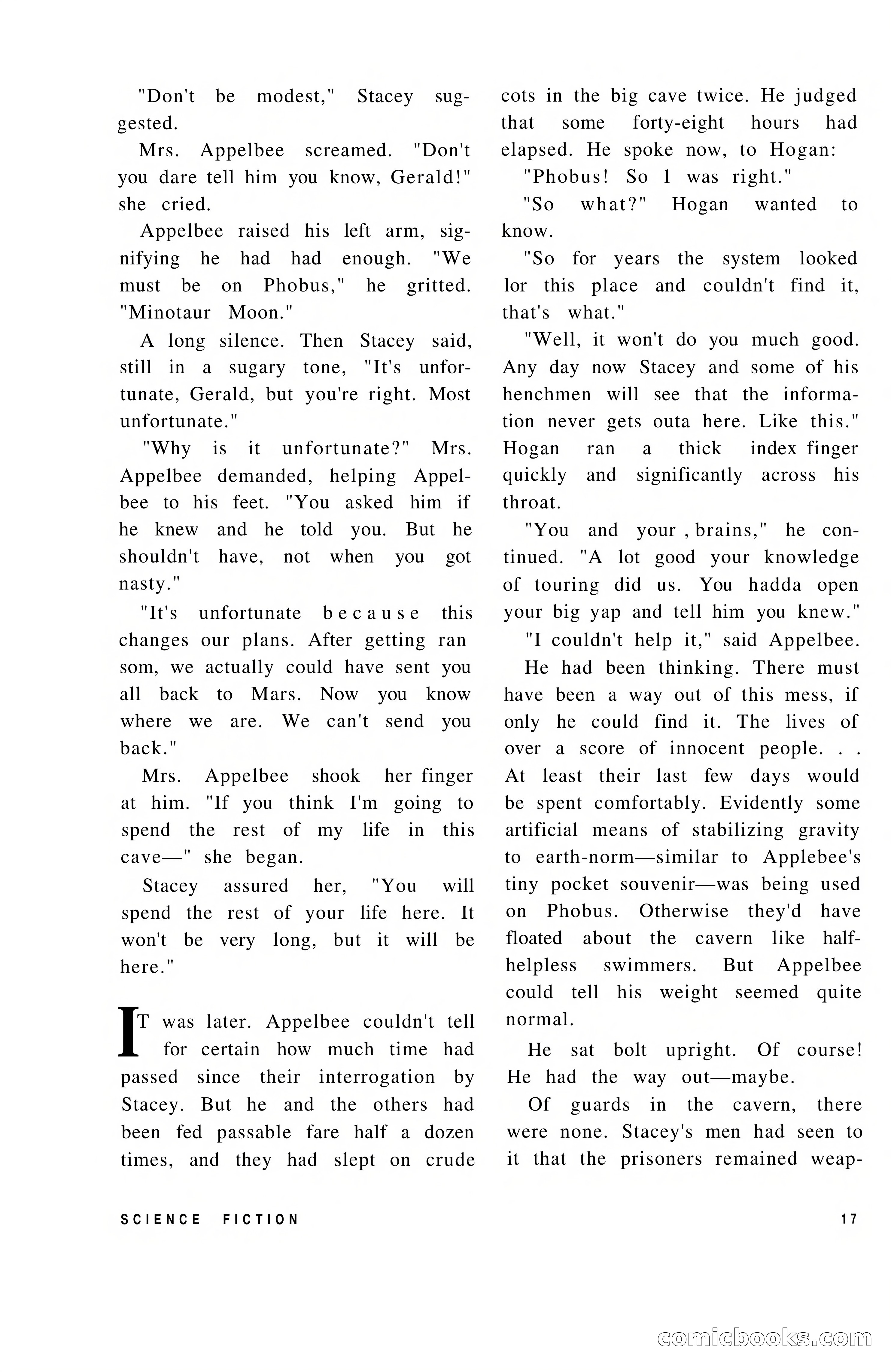 Vortex Science Fiction, Vol. 1, No. 1 — page 19 of 164