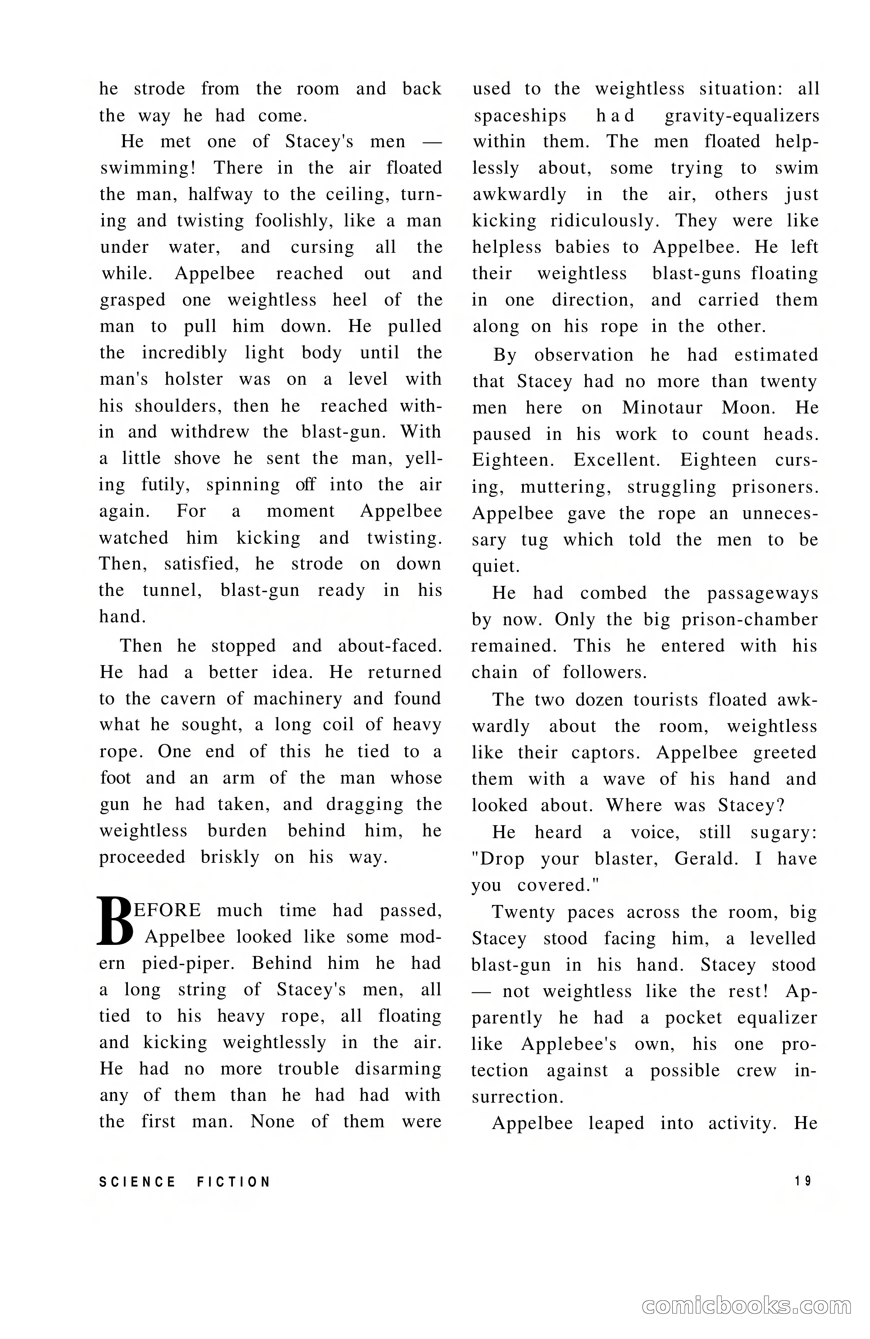 Vortex Science Fiction, Vol. 1, No. 1 — page 21 of 164