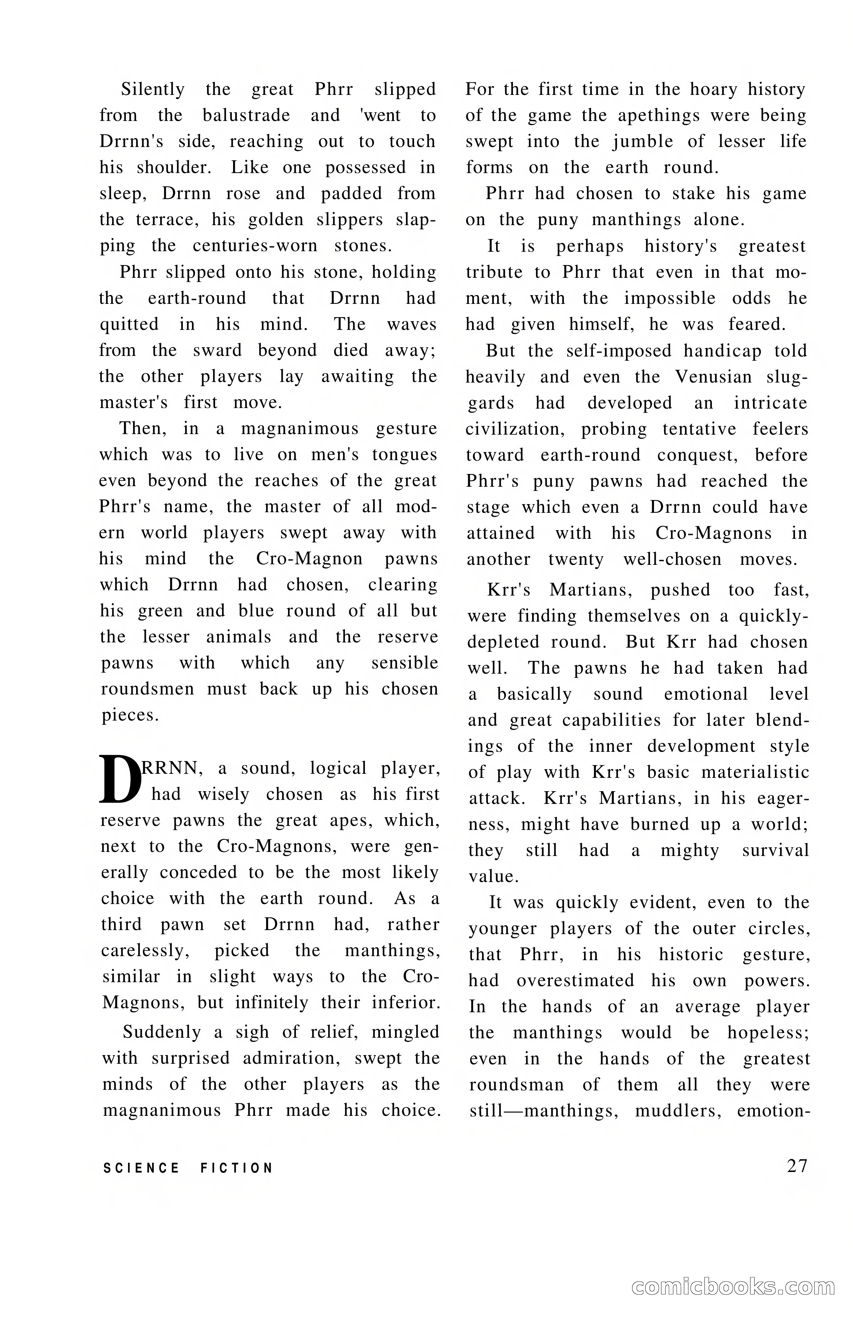 Vortex Science Fiction, Vol. 1, No. 1 — page 29 of 164