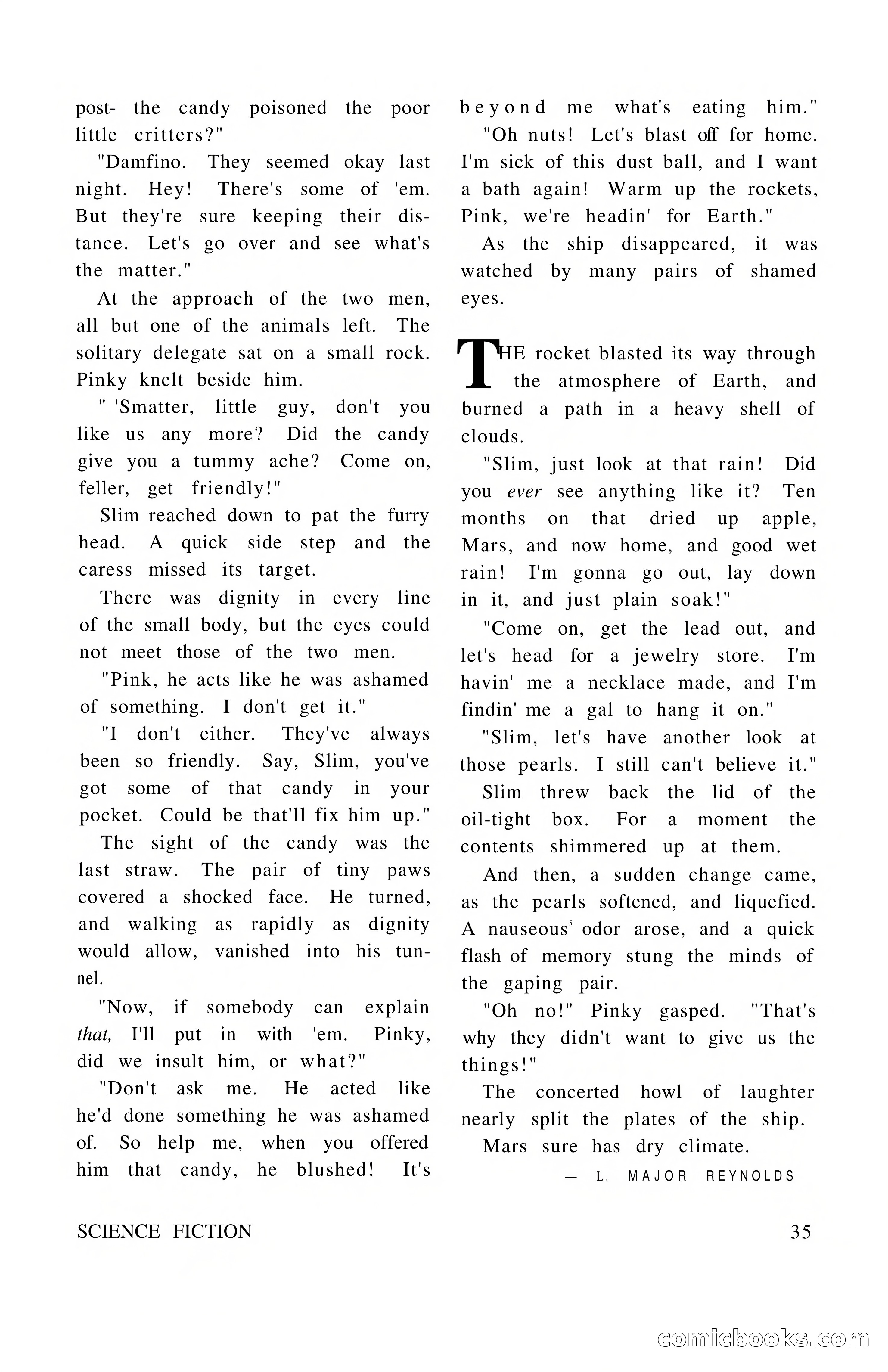 Vortex Science Fiction, Vol. 1, No. 1 — page 37 of 164