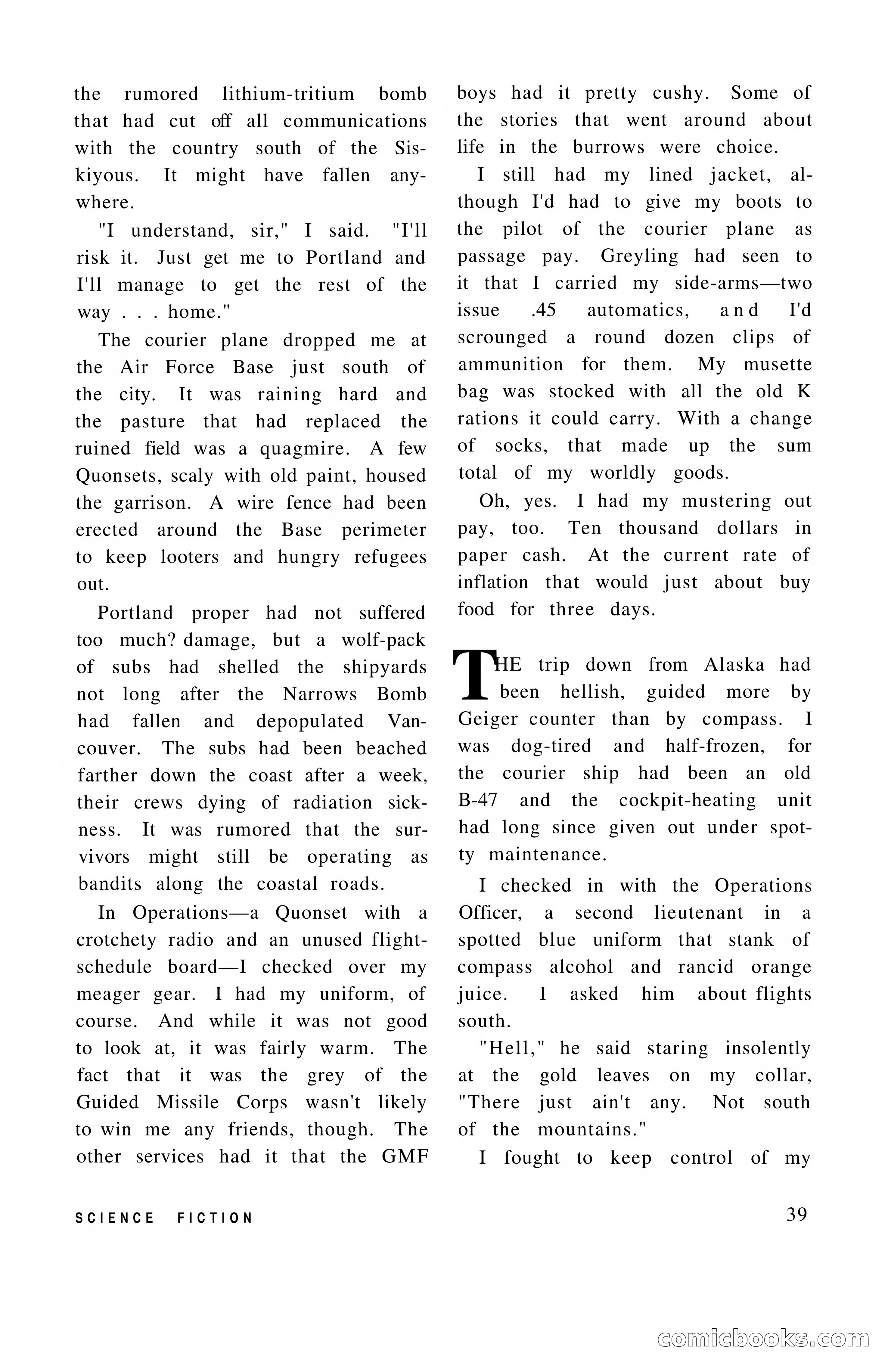 Vortex Science Fiction, Vol. 1, No. 1 — page 41 of 164