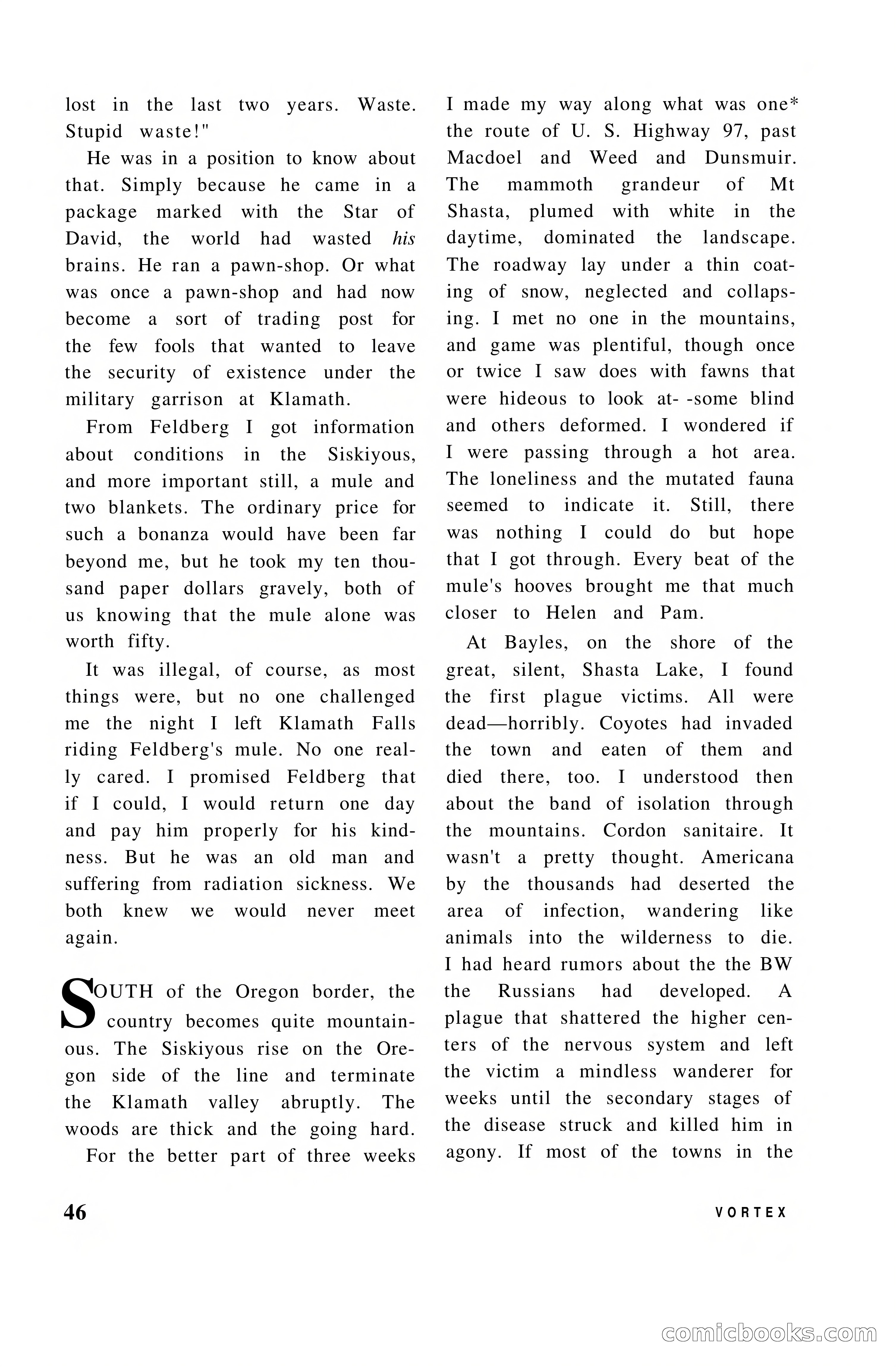 Vortex Science Fiction, Vol. 1, No. 1 — page 48 of 164