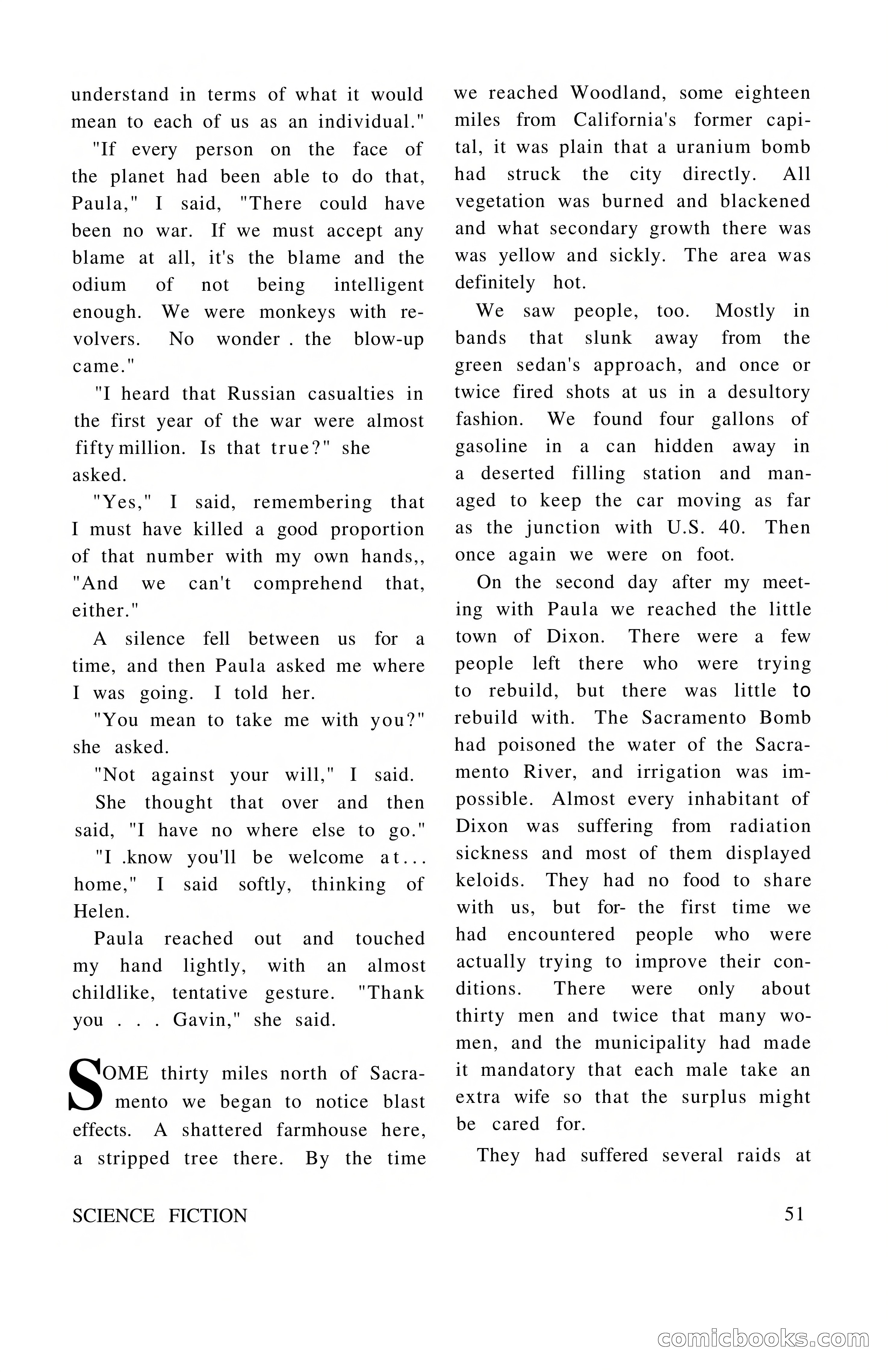 Vortex Science Fiction, Vol. 1, No. 1 — page 53 of 164