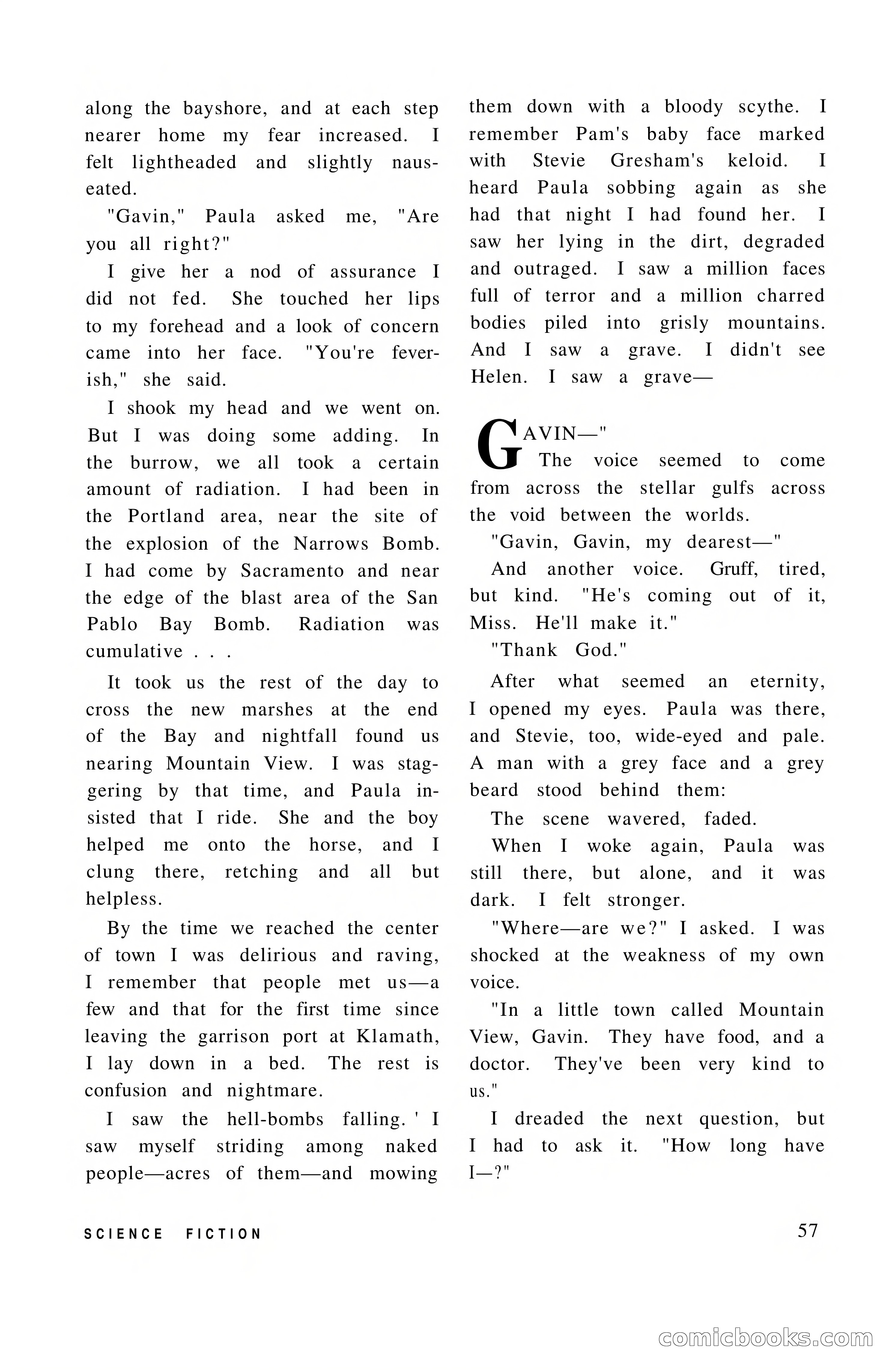 Vortex Science Fiction, Vol. 1, No. 1 — page 59 of 164