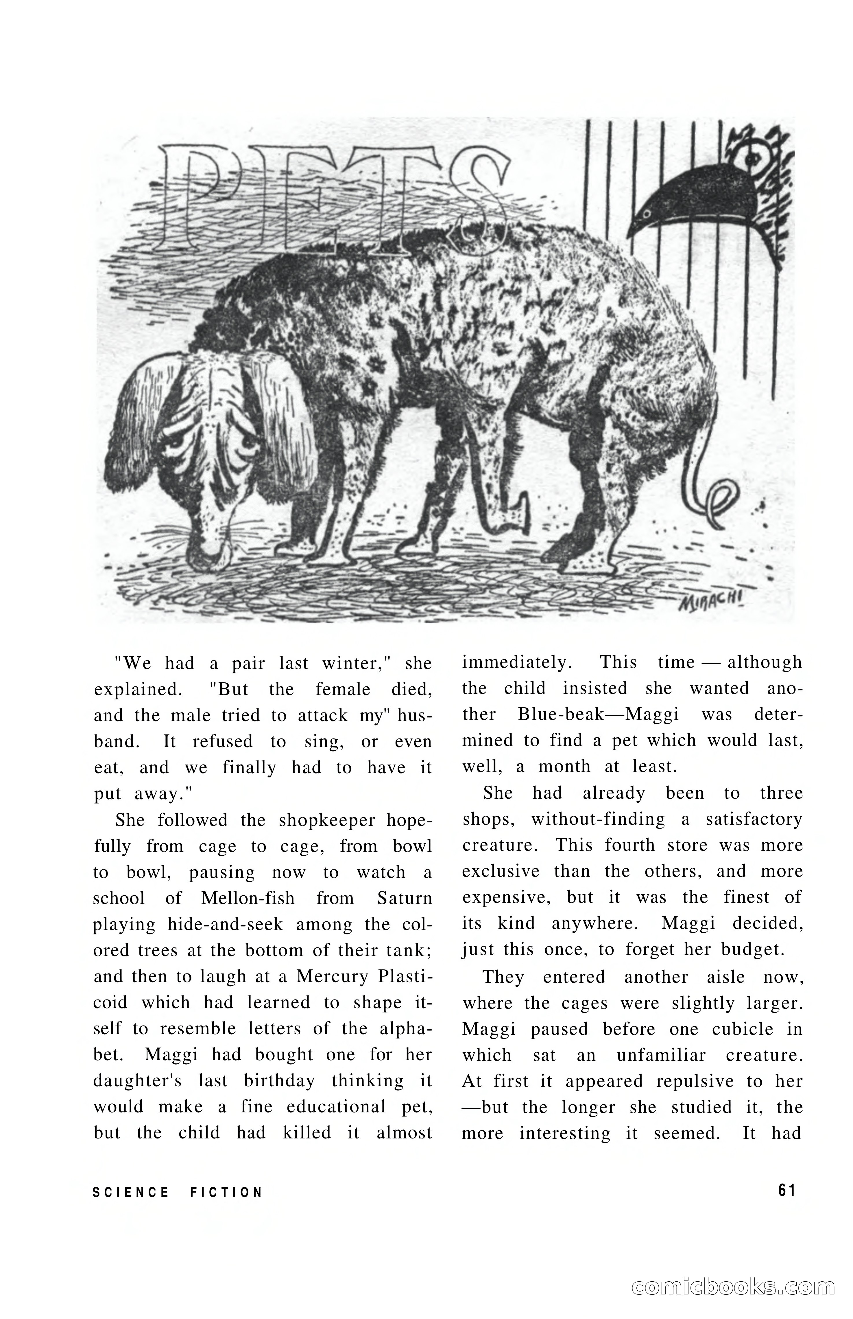 Vortex Science Fiction, Vol. 1, No. 1 — page 63 of 164