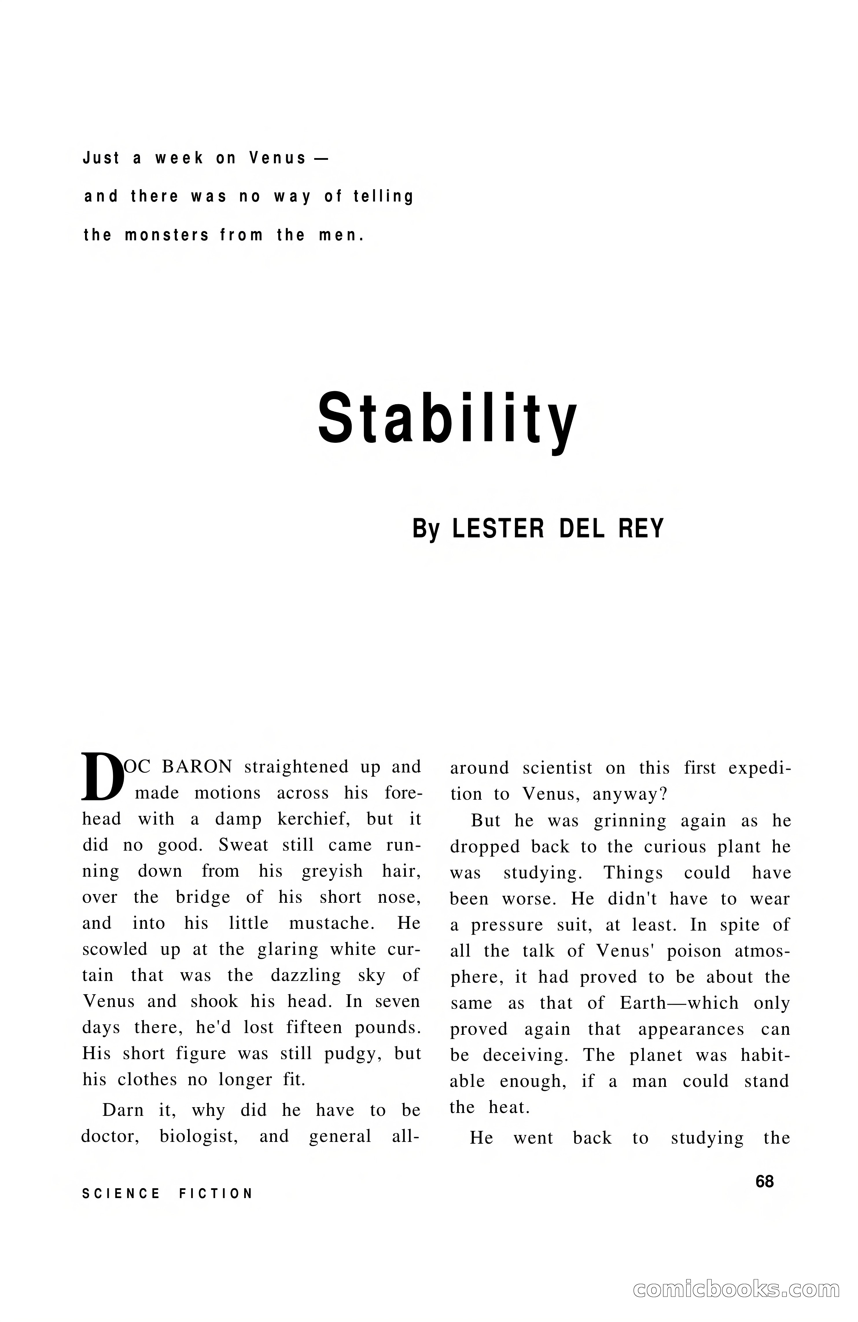Vortex Science Fiction, Vol. 1, No. 1 — page 65 of 164