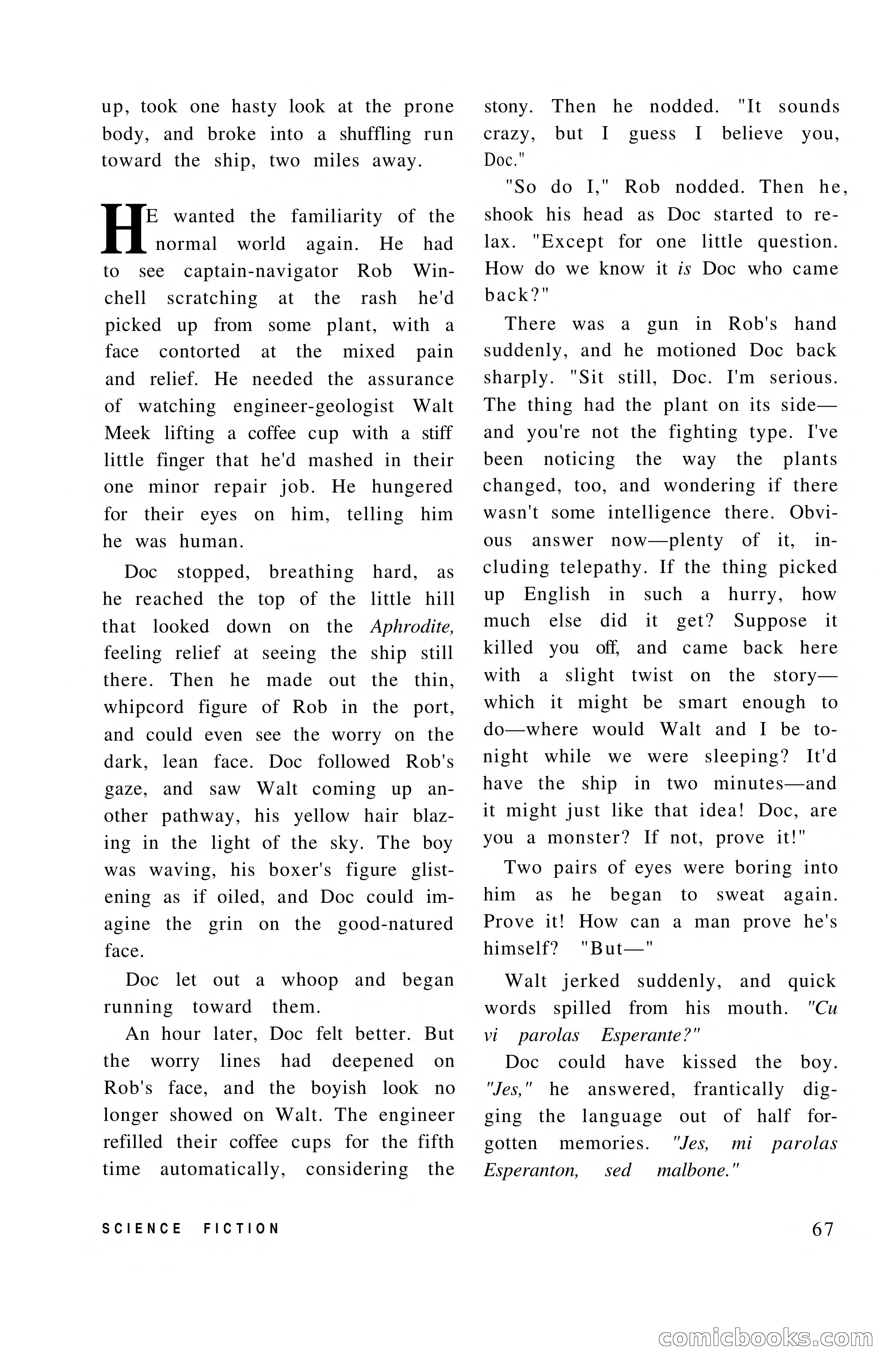 Vortex Science Fiction, Vol. 1, No. 1 — page 69 of 164