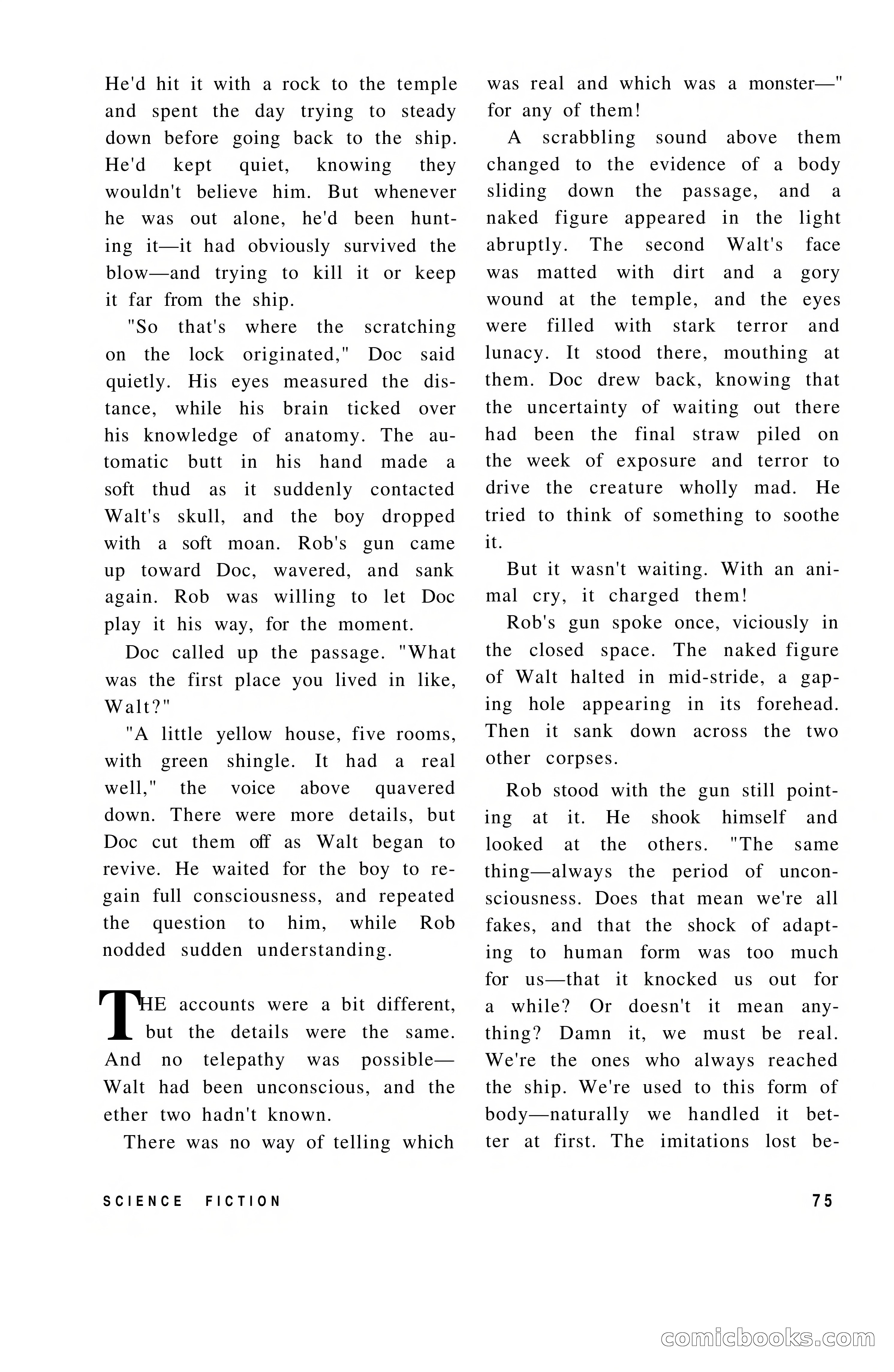 Vortex Science Fiction, Vol. 1, No. 1 — page 77 of 164