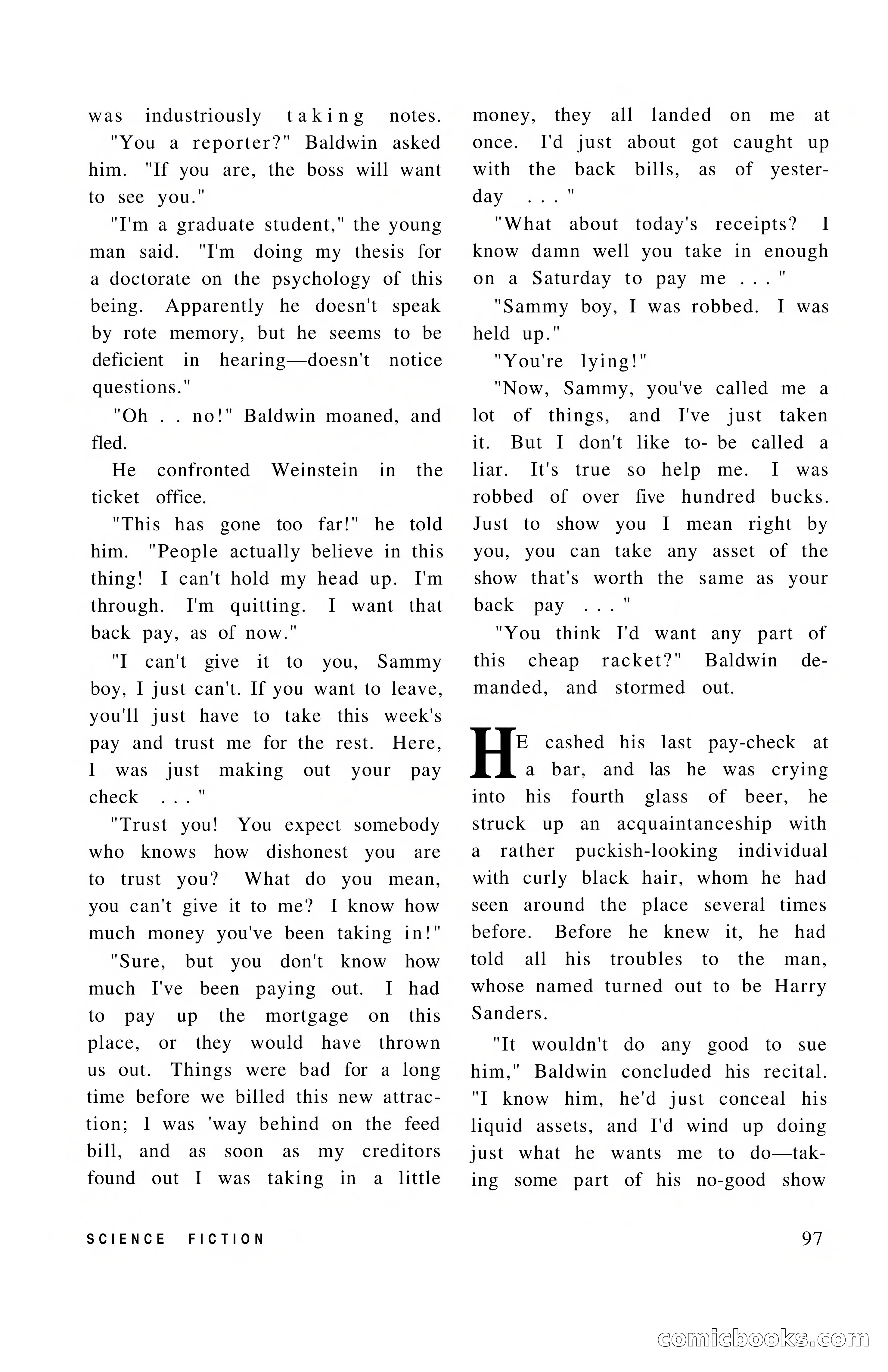 Vortex Science Fiction, Vol. 1, No. 1 — page 99 of 164