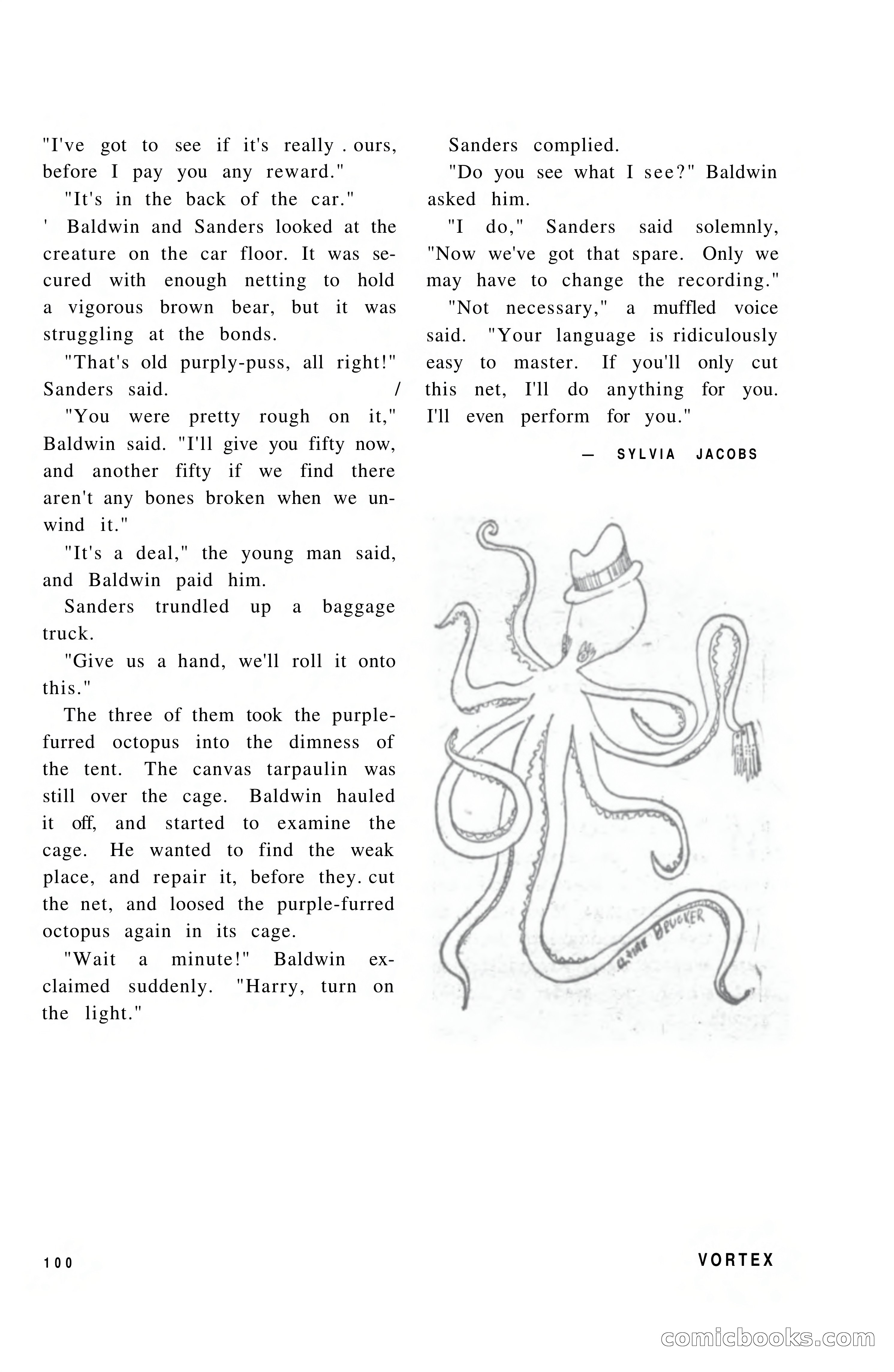 Vortex Science Fiction, Vol. 1, No. 1 — page 102 of 164