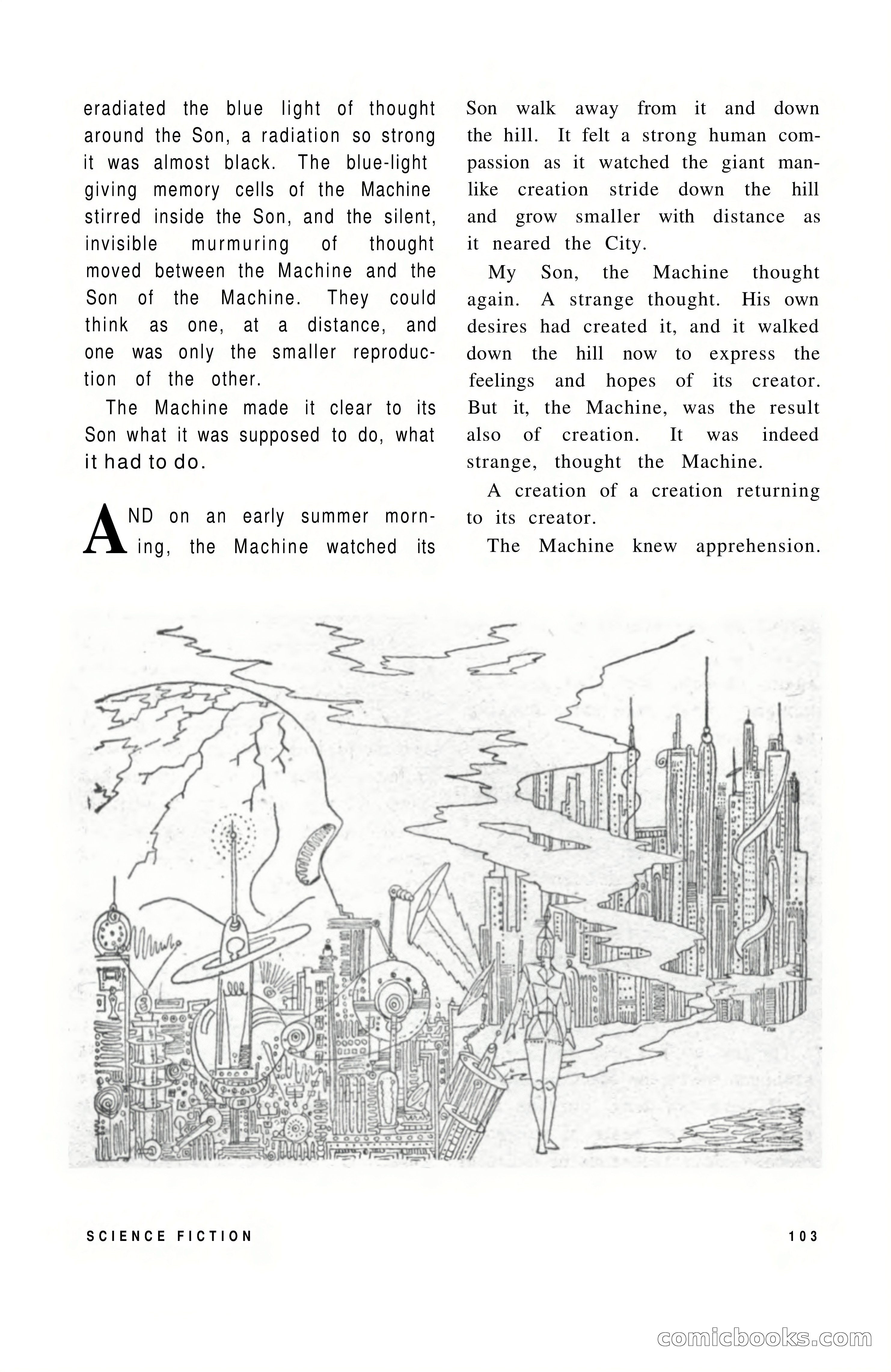 Vortex Science Fiction, Vol. 1, No. 1 — page 105 of 164