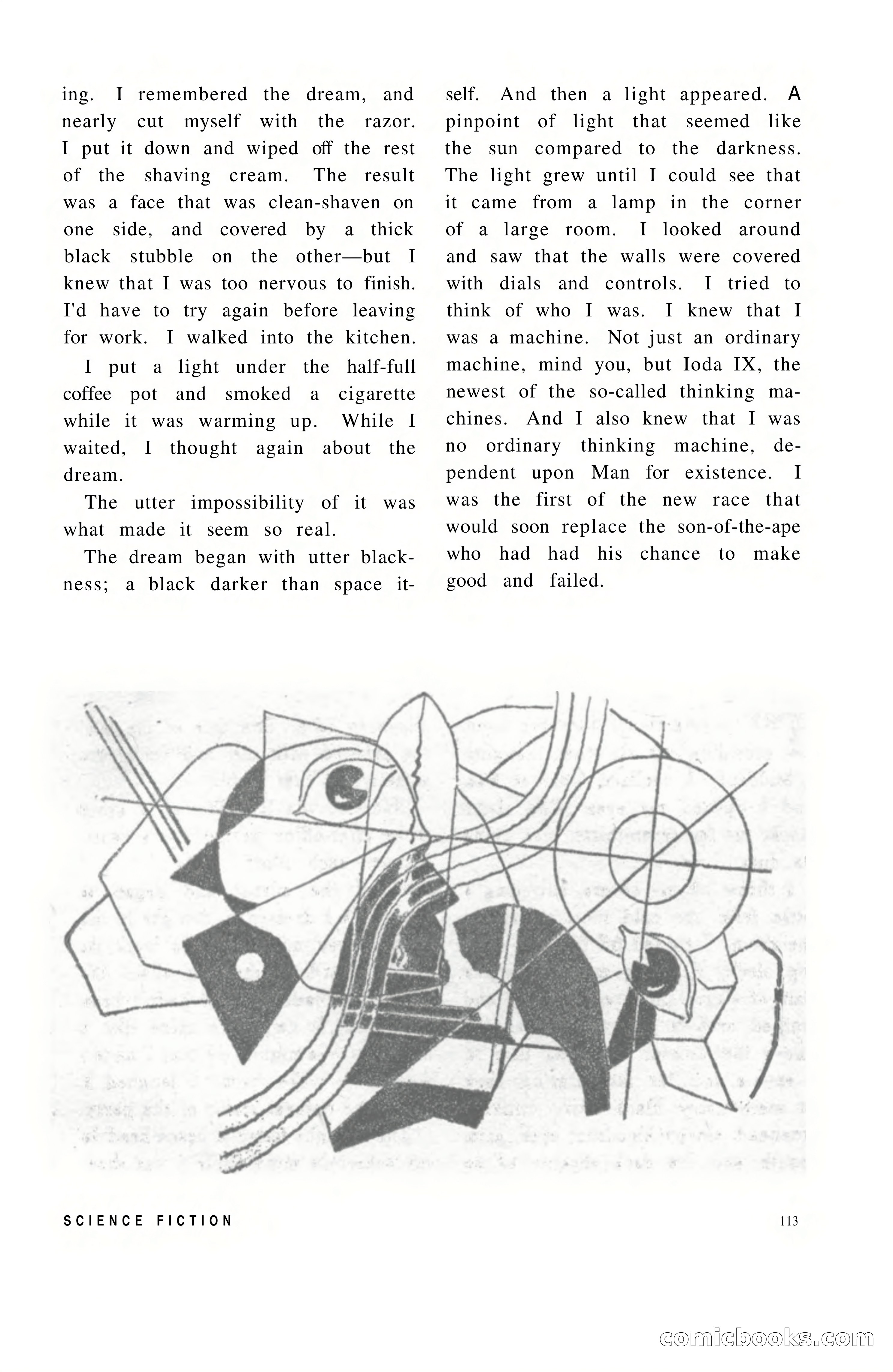 Vortex Science Fiction, Vol. 1, No. 1 — page 115 of 164