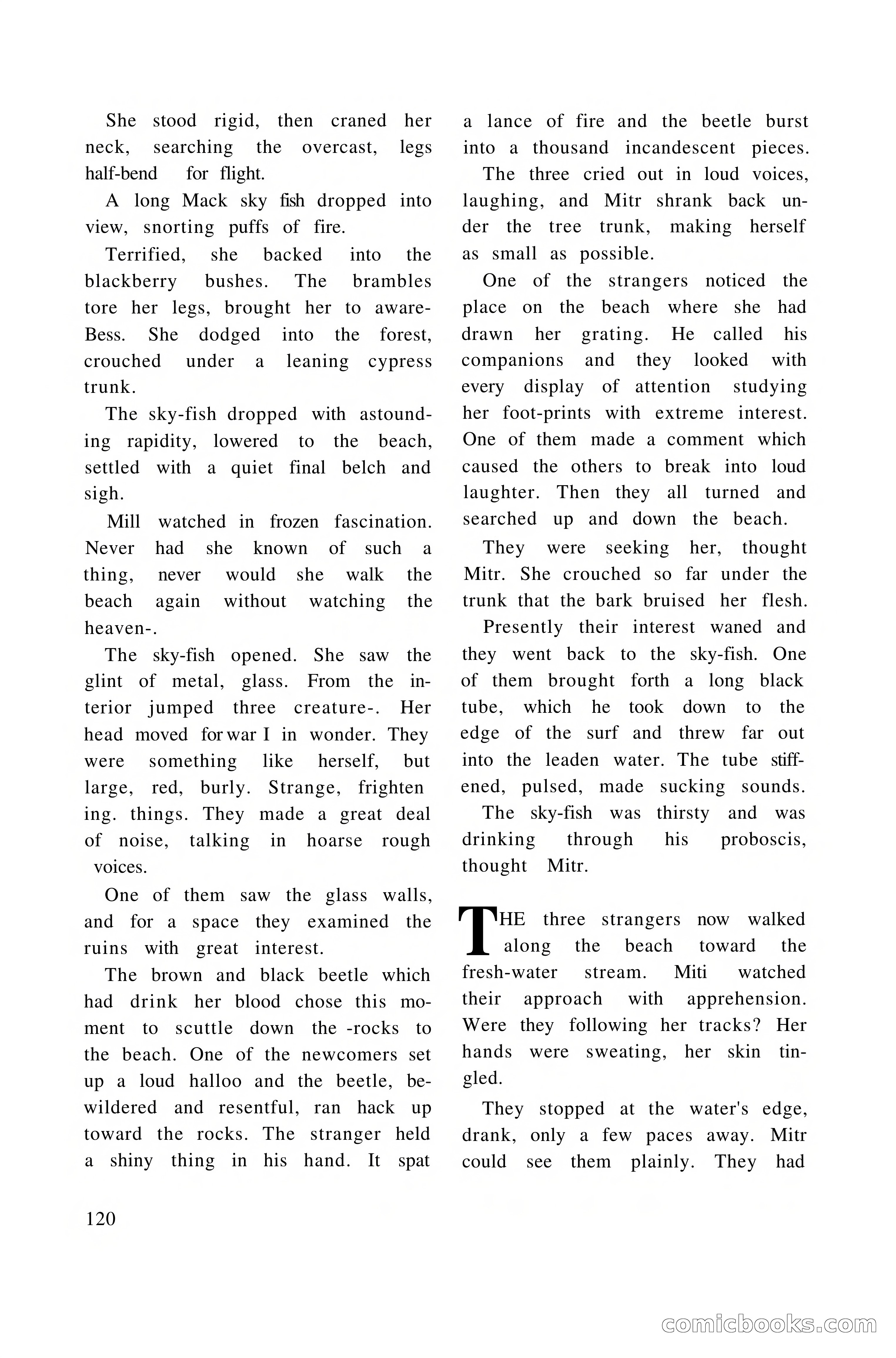 Vortex Science Fiction, Vol. 1, No. 1 — page 122 of 164