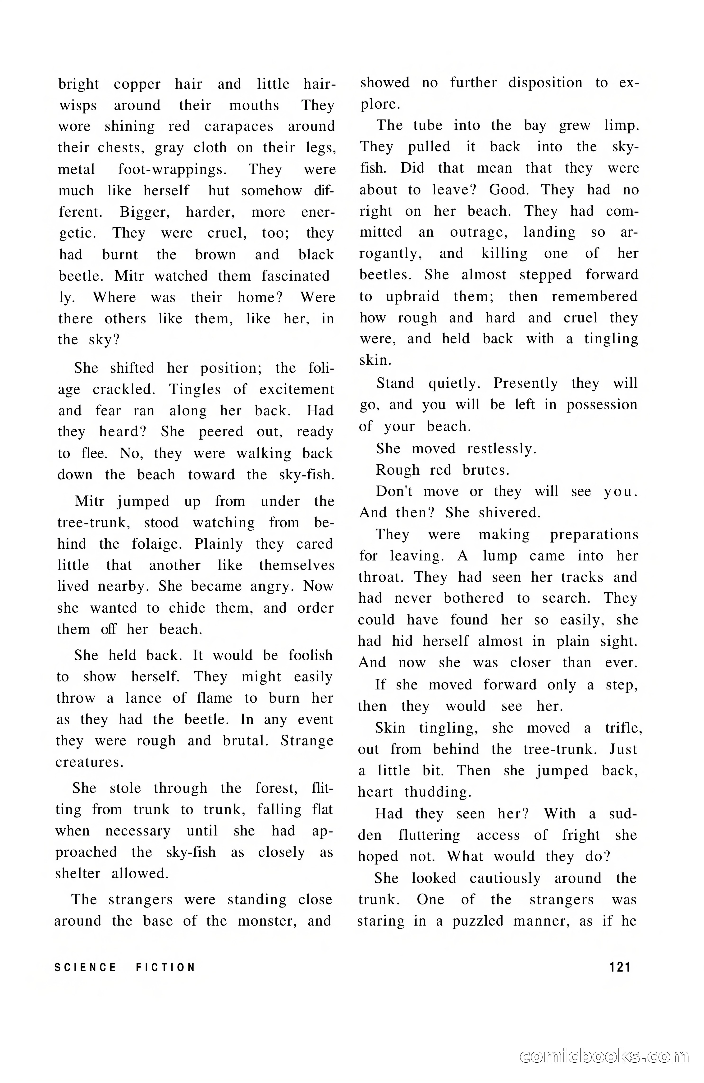 Vortex Science Fiction, Vol. 1, No. 1 — page 123 of 164
