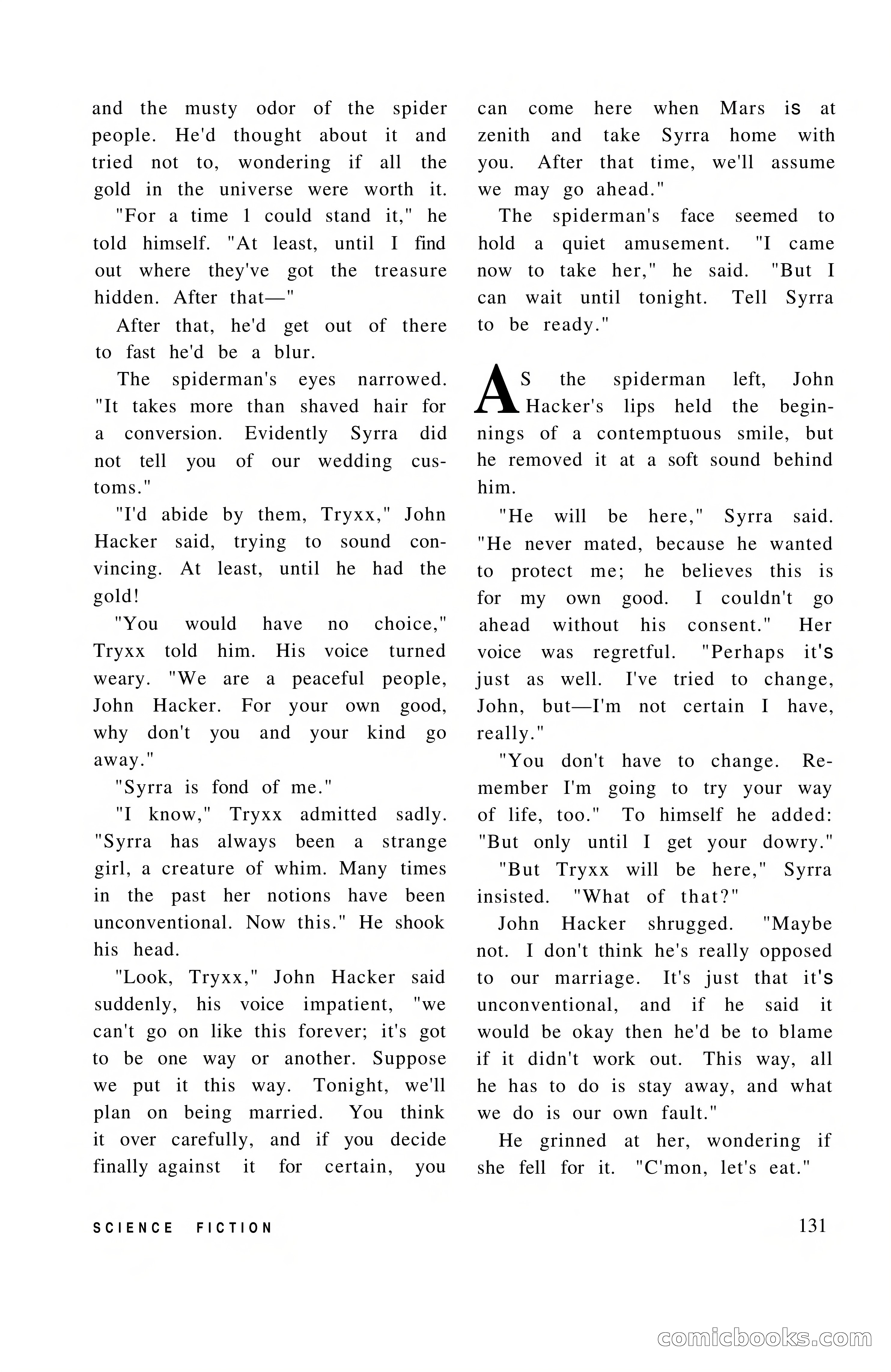Vortex Science Fiction, Vol. 1, No. 1 — page 133 of 164