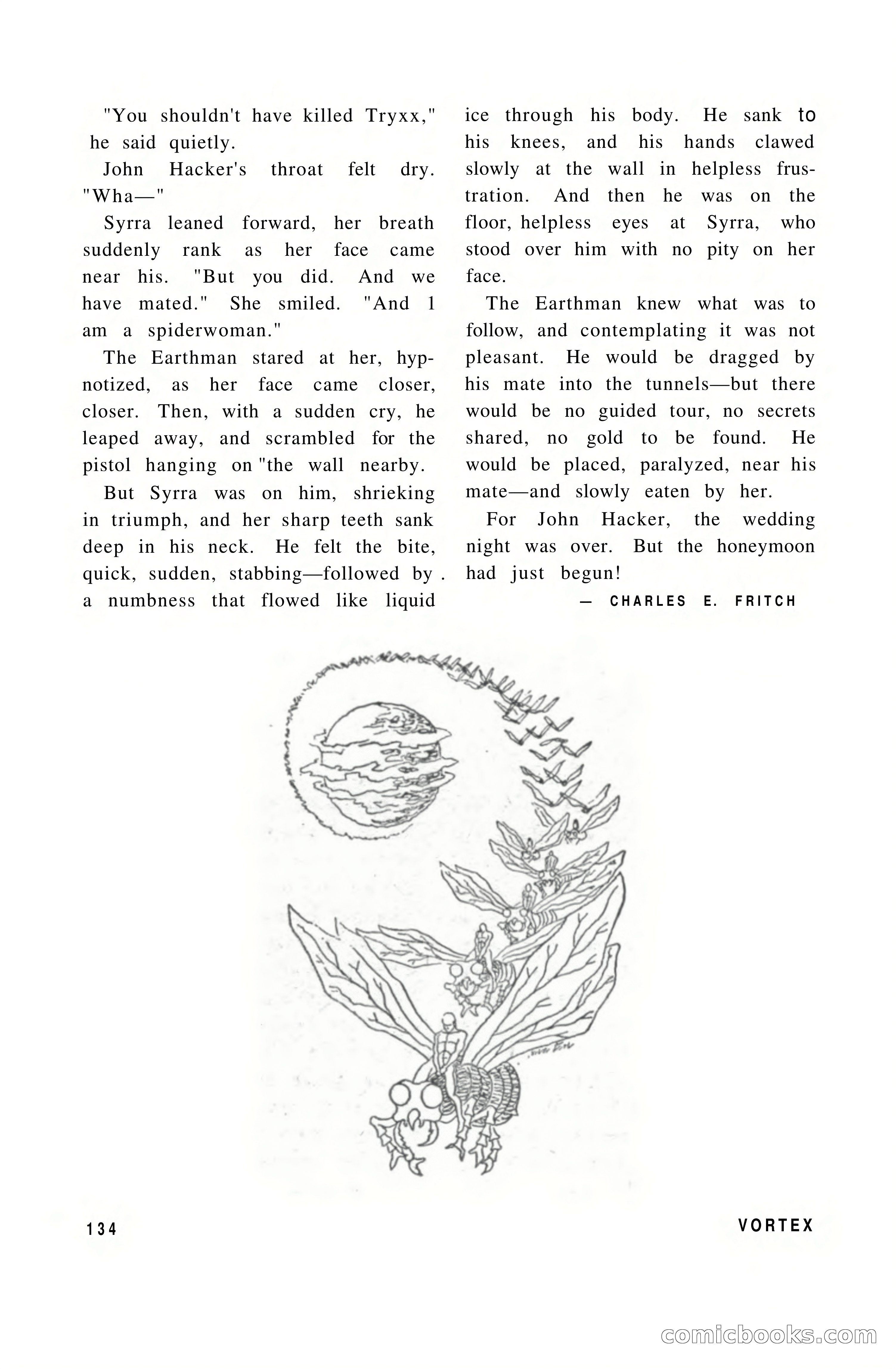Vortex Science Fiction, Vol. 1, No. 1 — page 136 of 164
