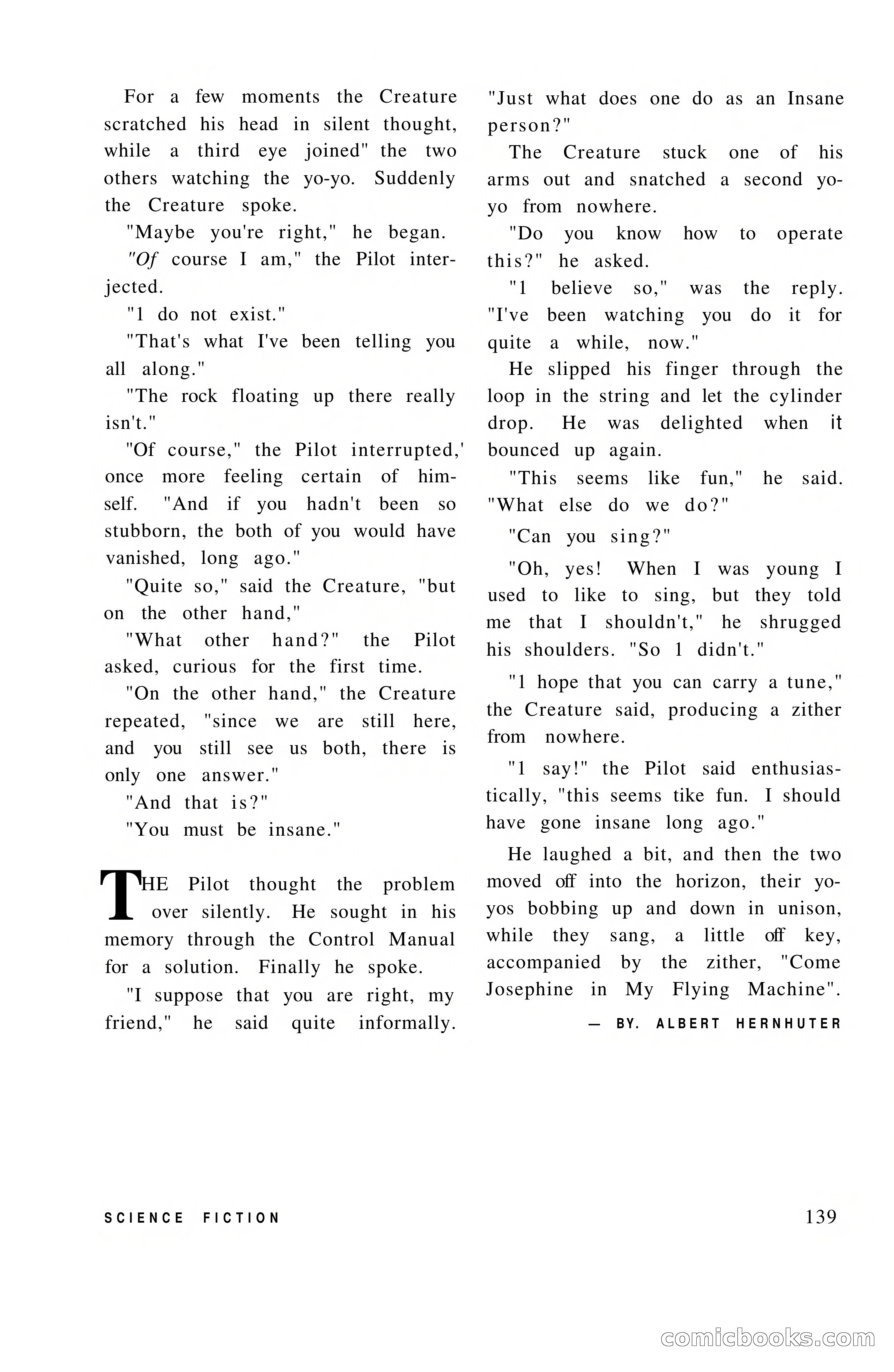 Vortex Science Fiction, Vol. 1, No. 1 — page 141 of 164