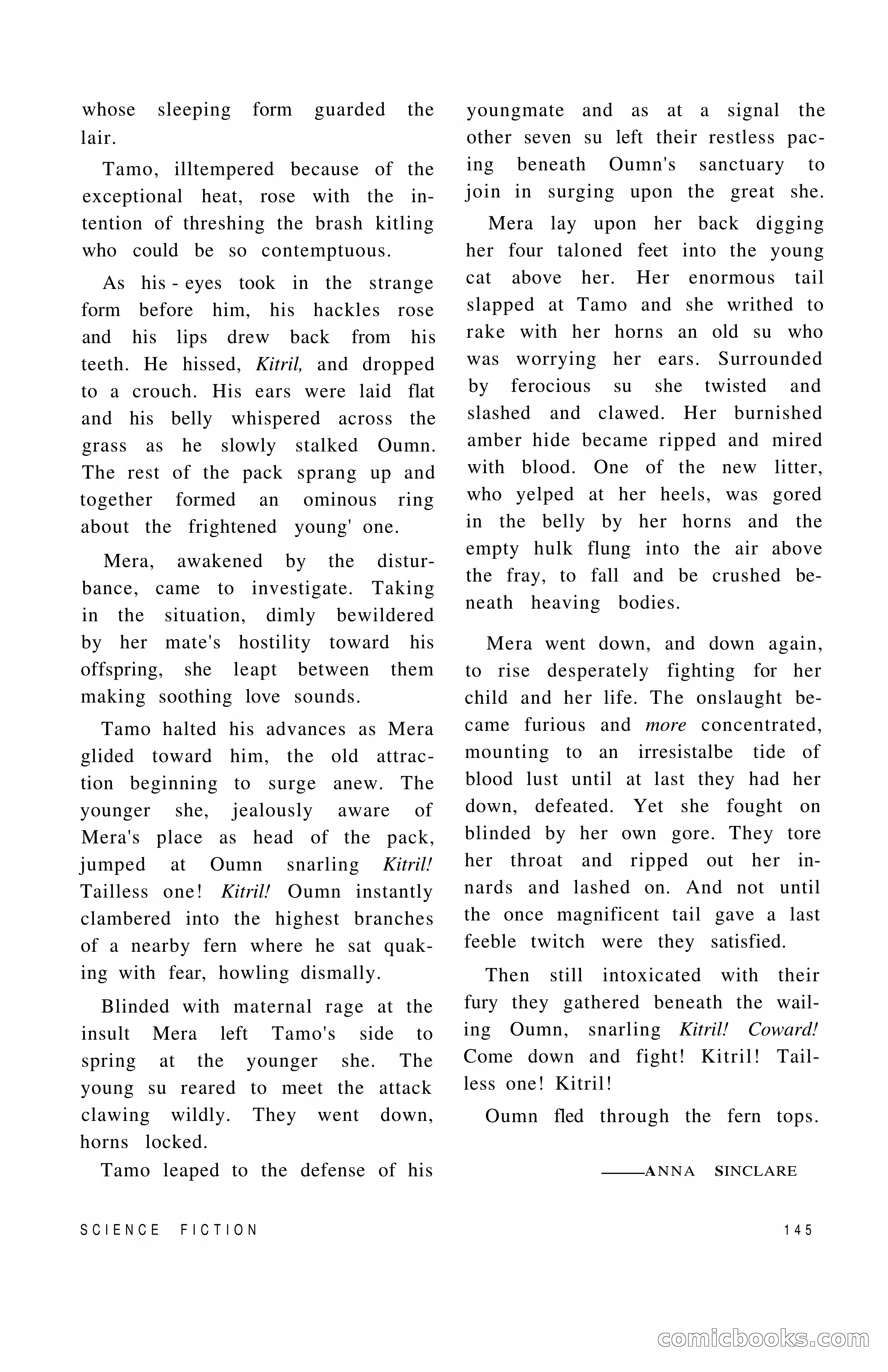 Vortex Science Fiction, Vol. 1, No. 1 — page 147 of 164
