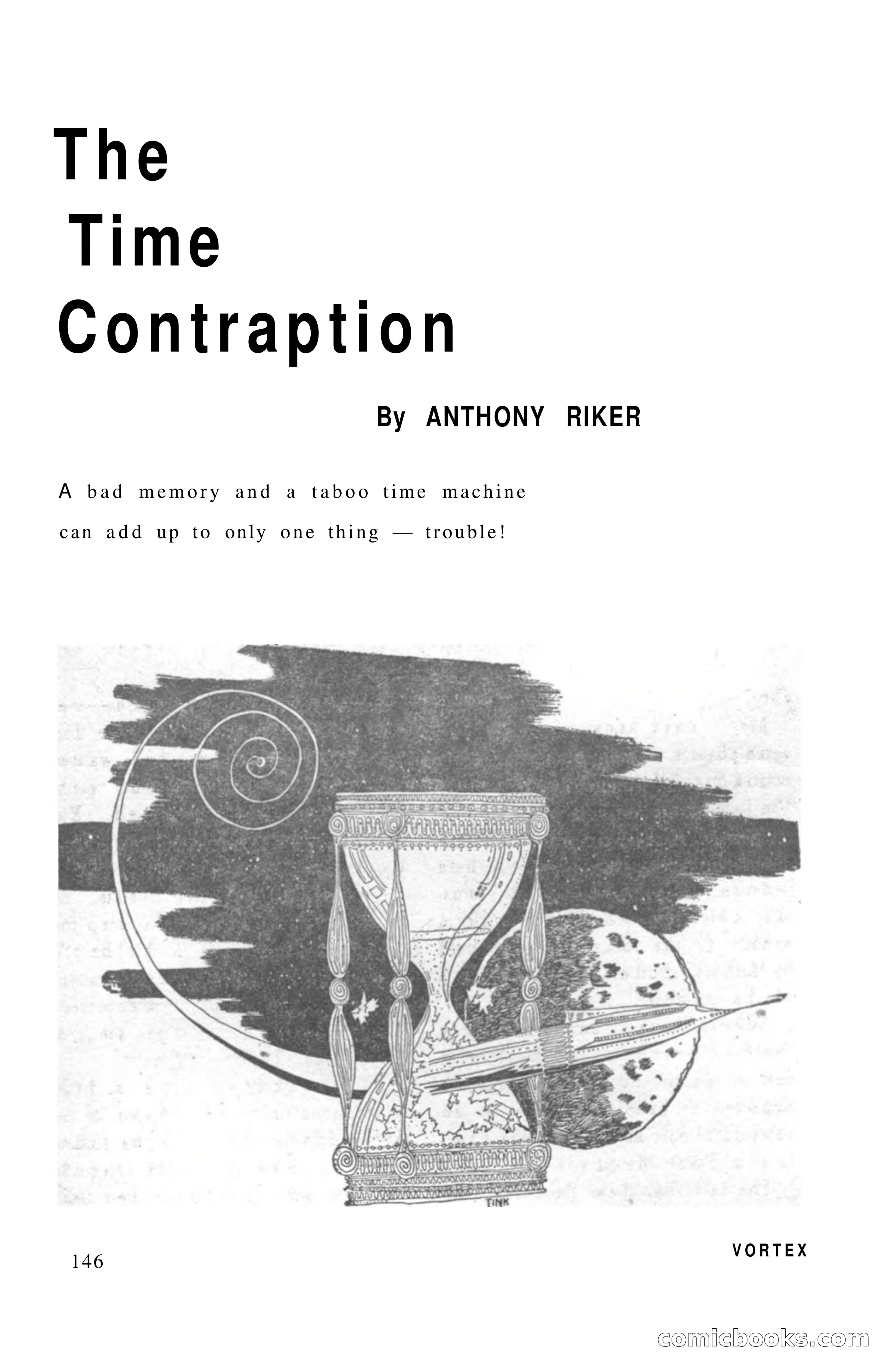 Vortex Science Fiction, Vol. 1, No. 1 — page 148 of 164